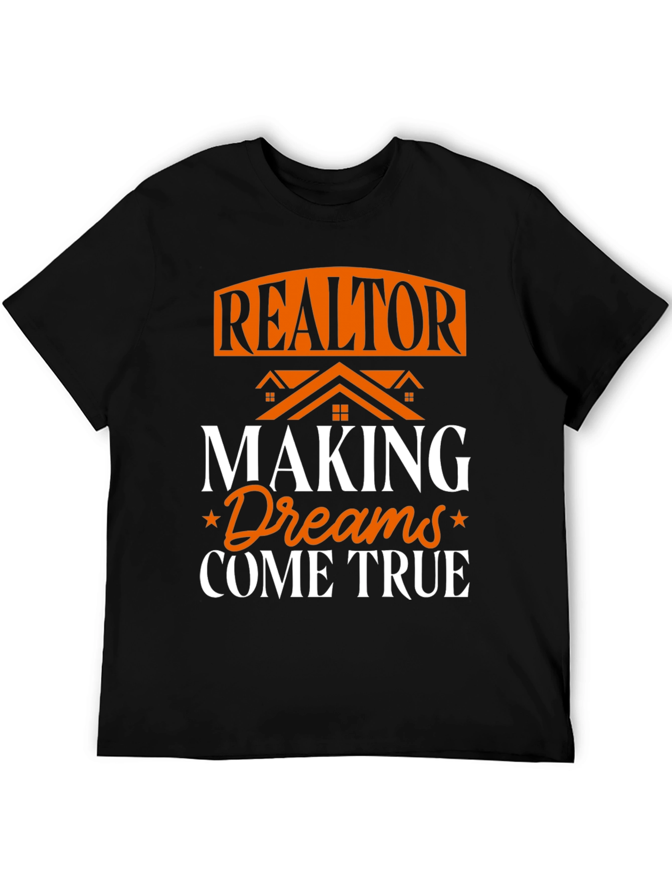 Black Realtor Making Dreams Come True Graphic T-Shirt view 5