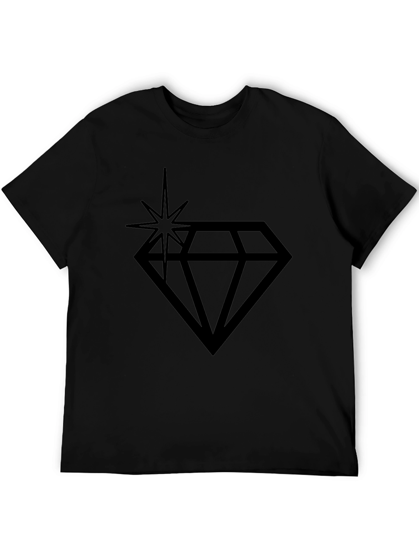 Black Black Diamond Star Graphic Tee - Men's view 5