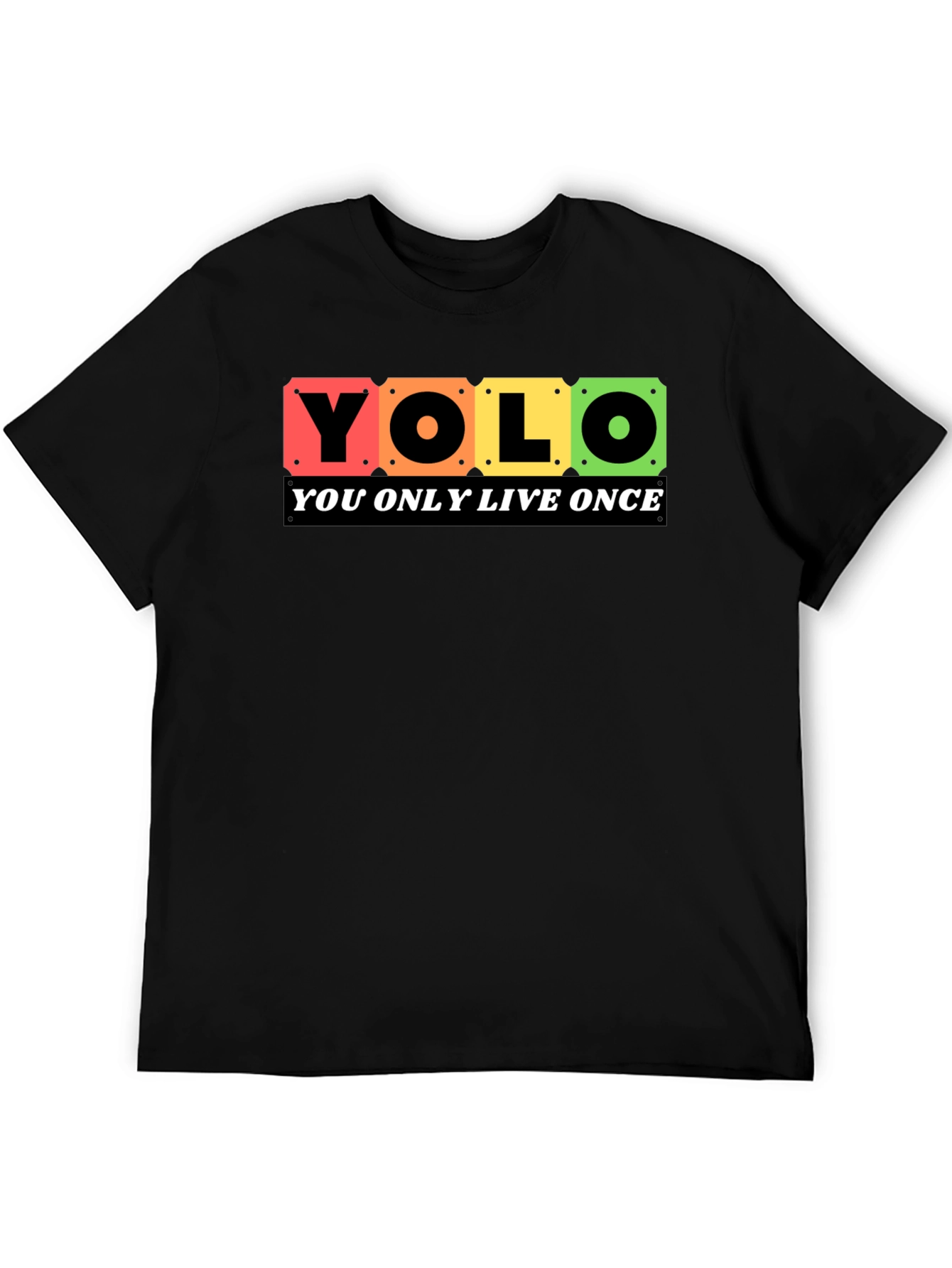 YOLO Graphic Tee - Live Once T-Shirt - 5