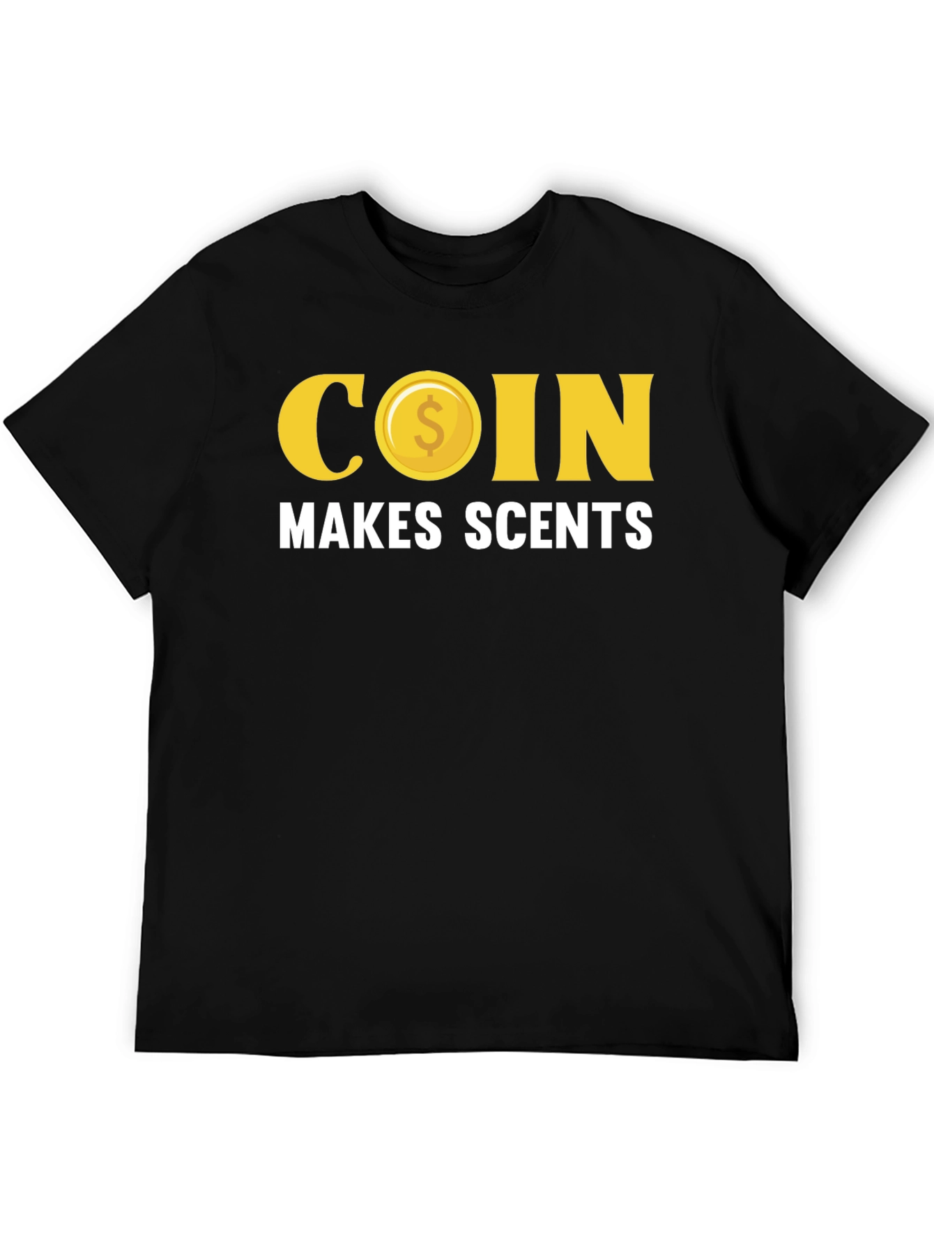 Black Coin Makes Scents Graphic Tee view 5