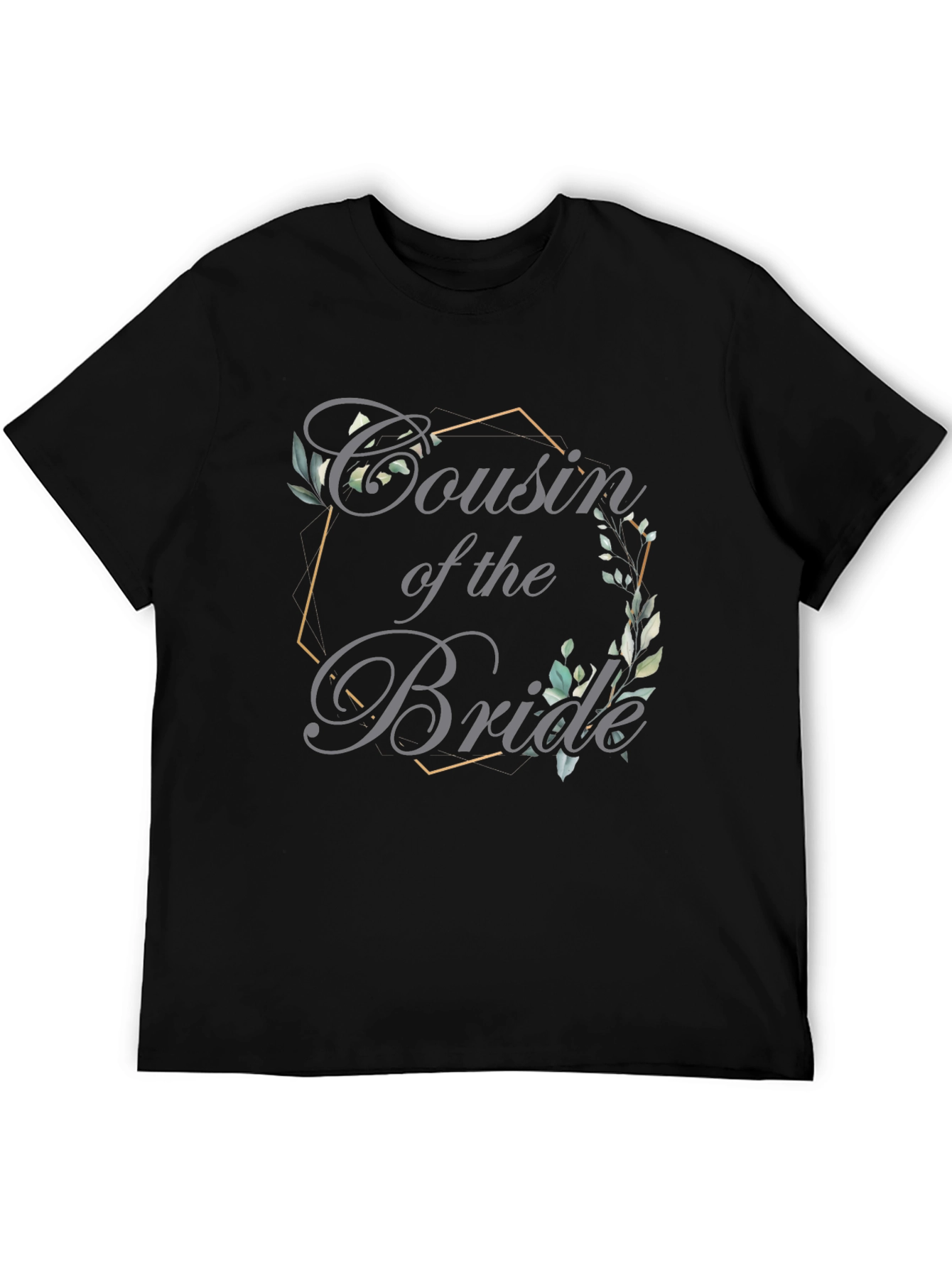 Cousin of the Bride Wedding T-Shirt - 5