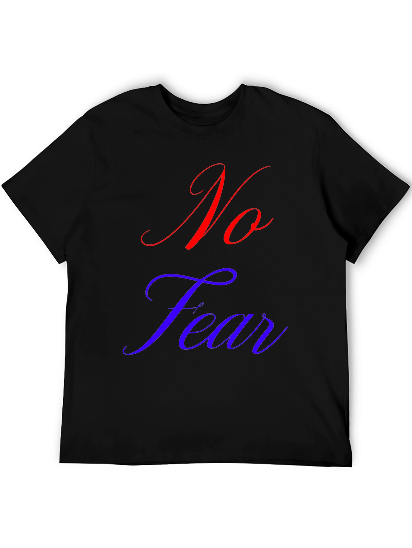 Black No Fear Graphic T-Shirt - Black view 5