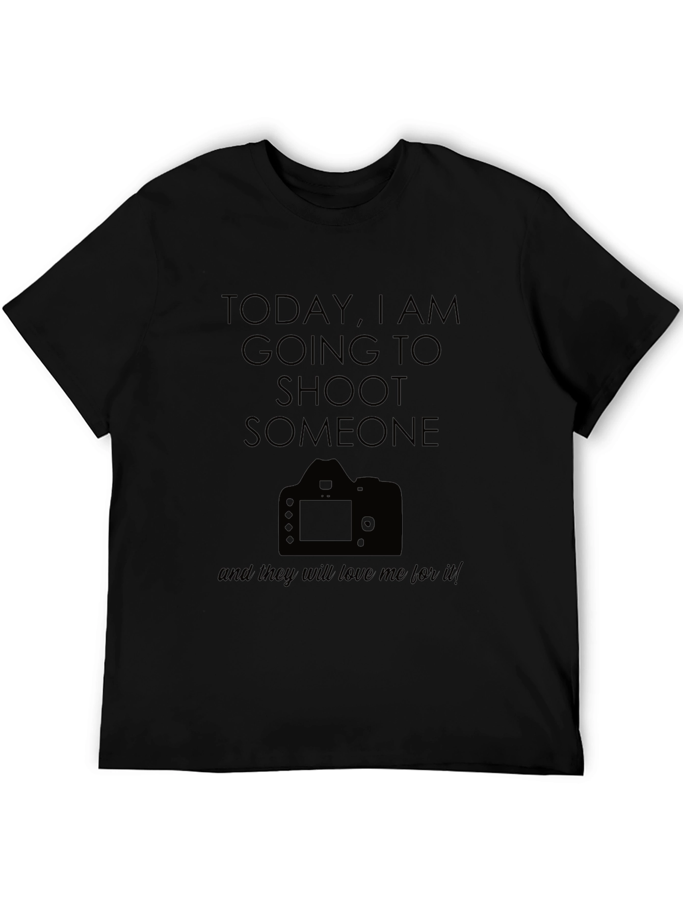 Black Photographer Humor T-Shirt view 5