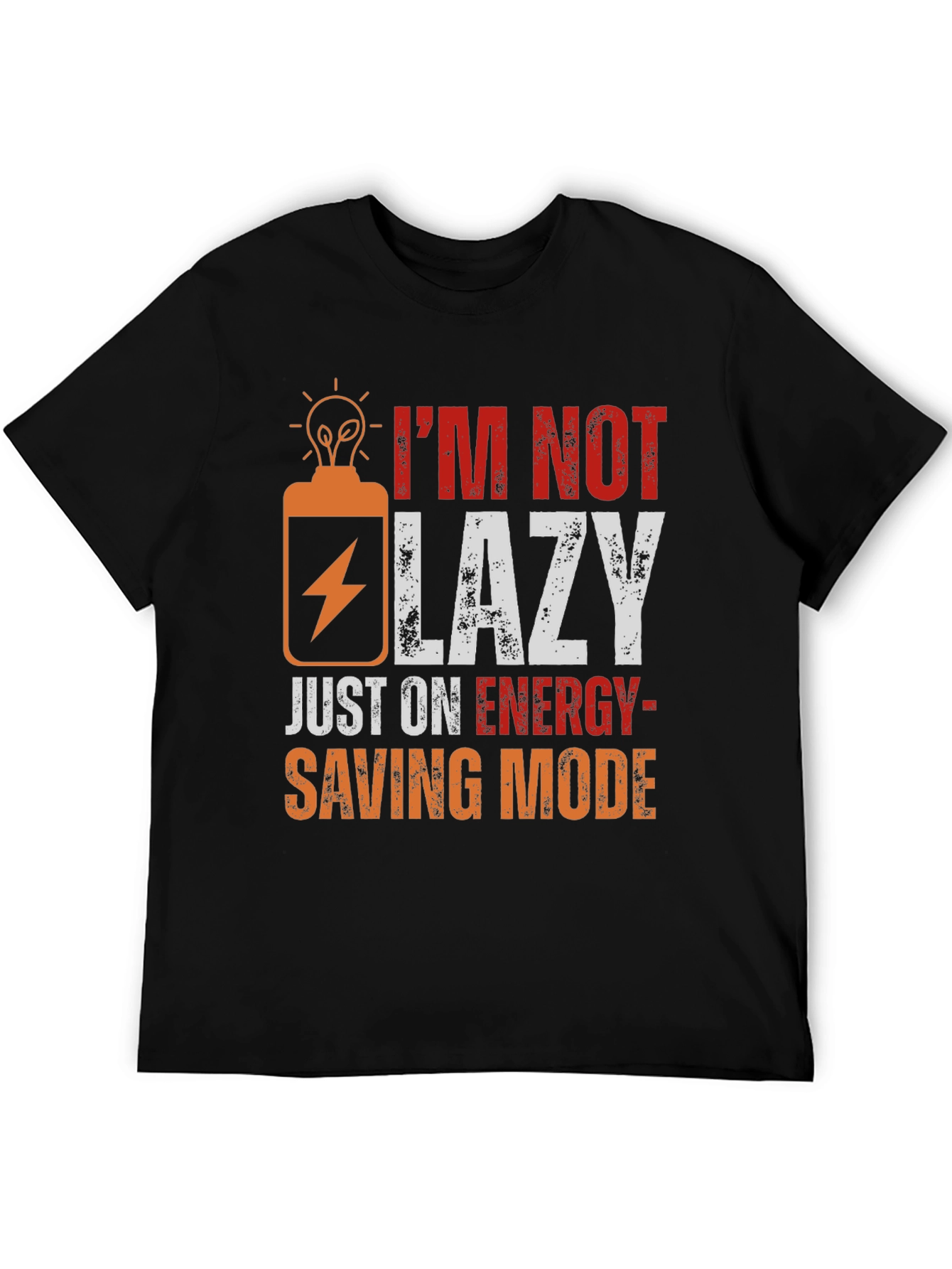 Funny Energy Saving Mode T-Shirt - 5