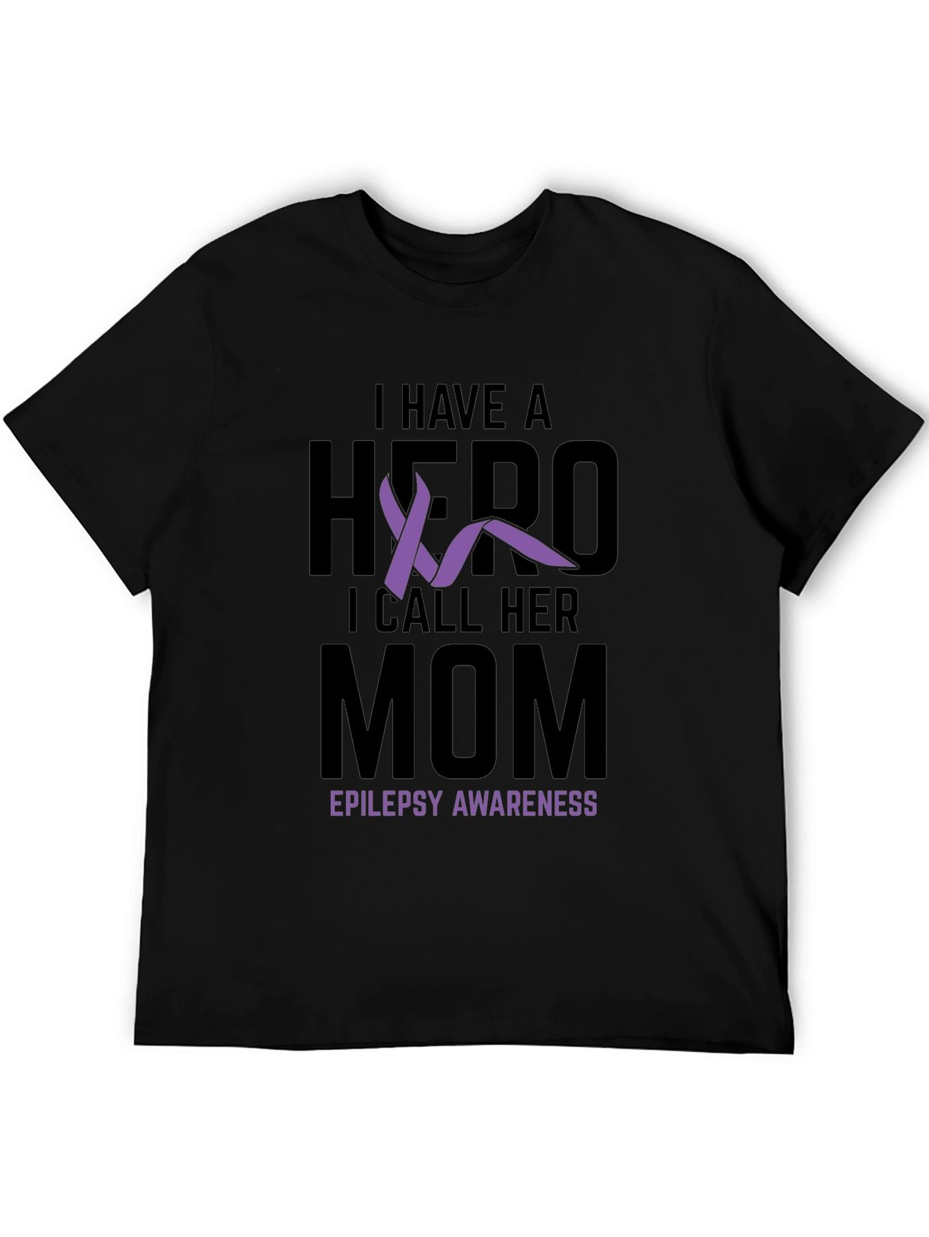 Epilepsy Awareness Hero Mom T-Shirt - 5