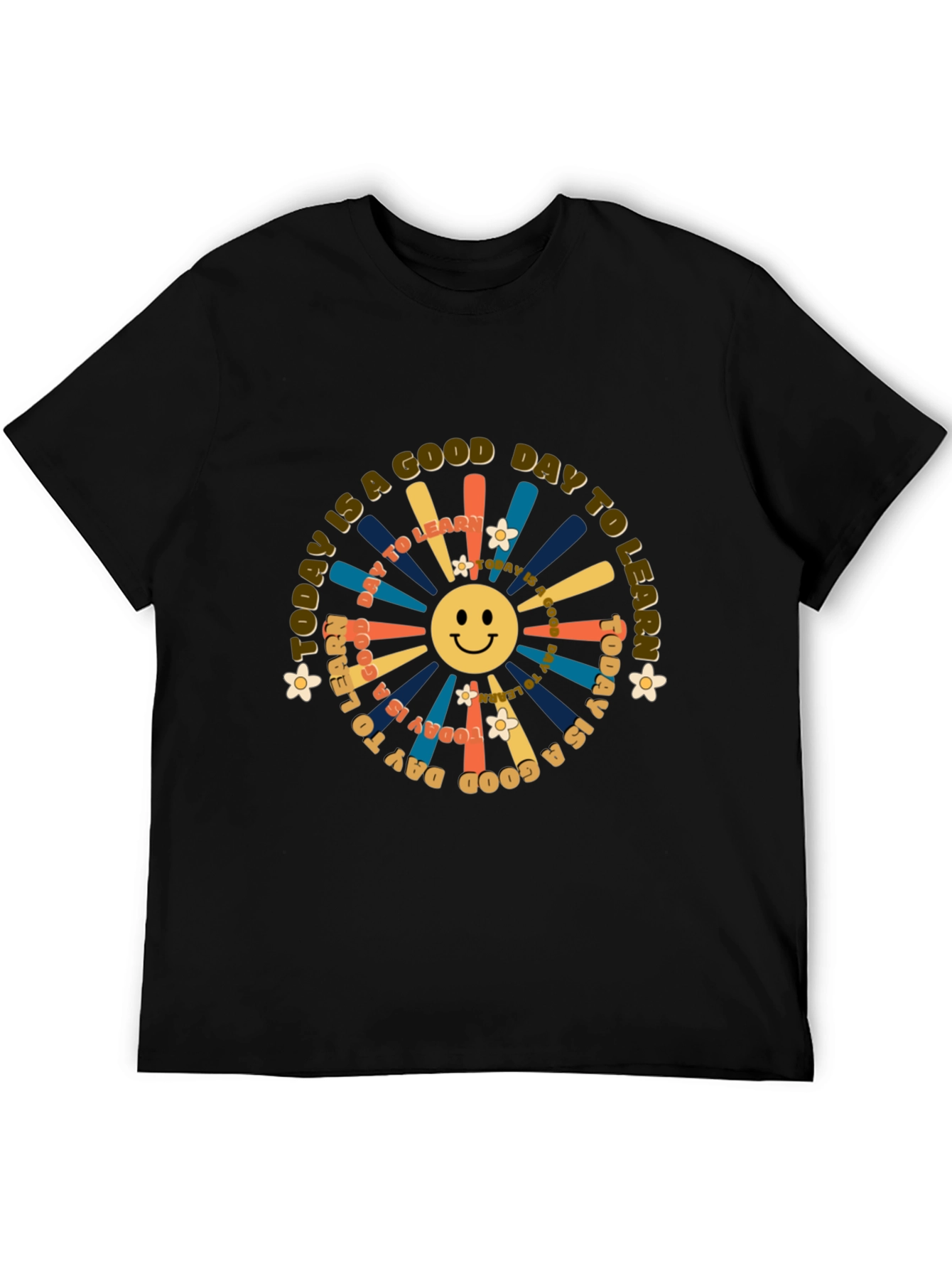 Black Today is a Good Day to Learn T-Shirt view 5