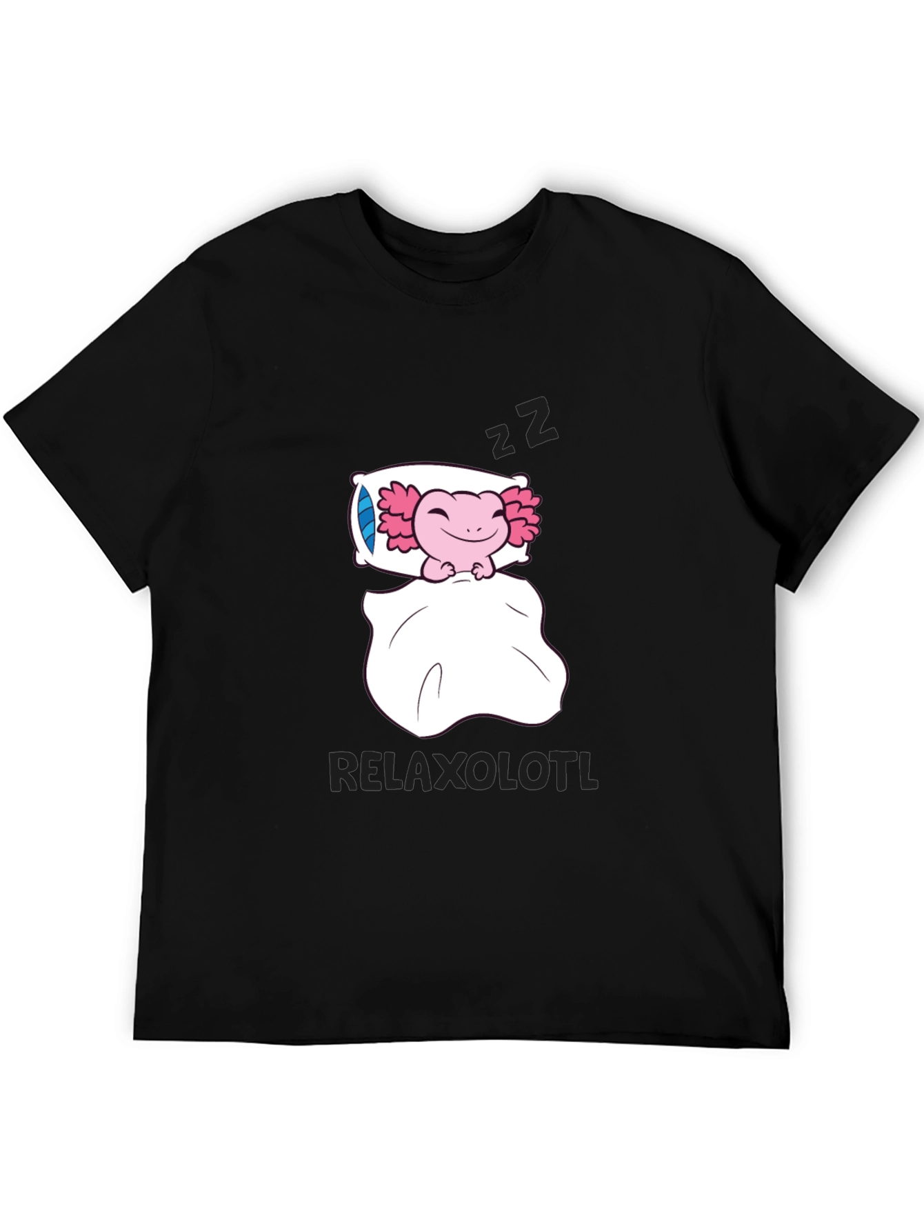 Relaxolotl T-Shirt: Sleepy Axolotl Design - 5