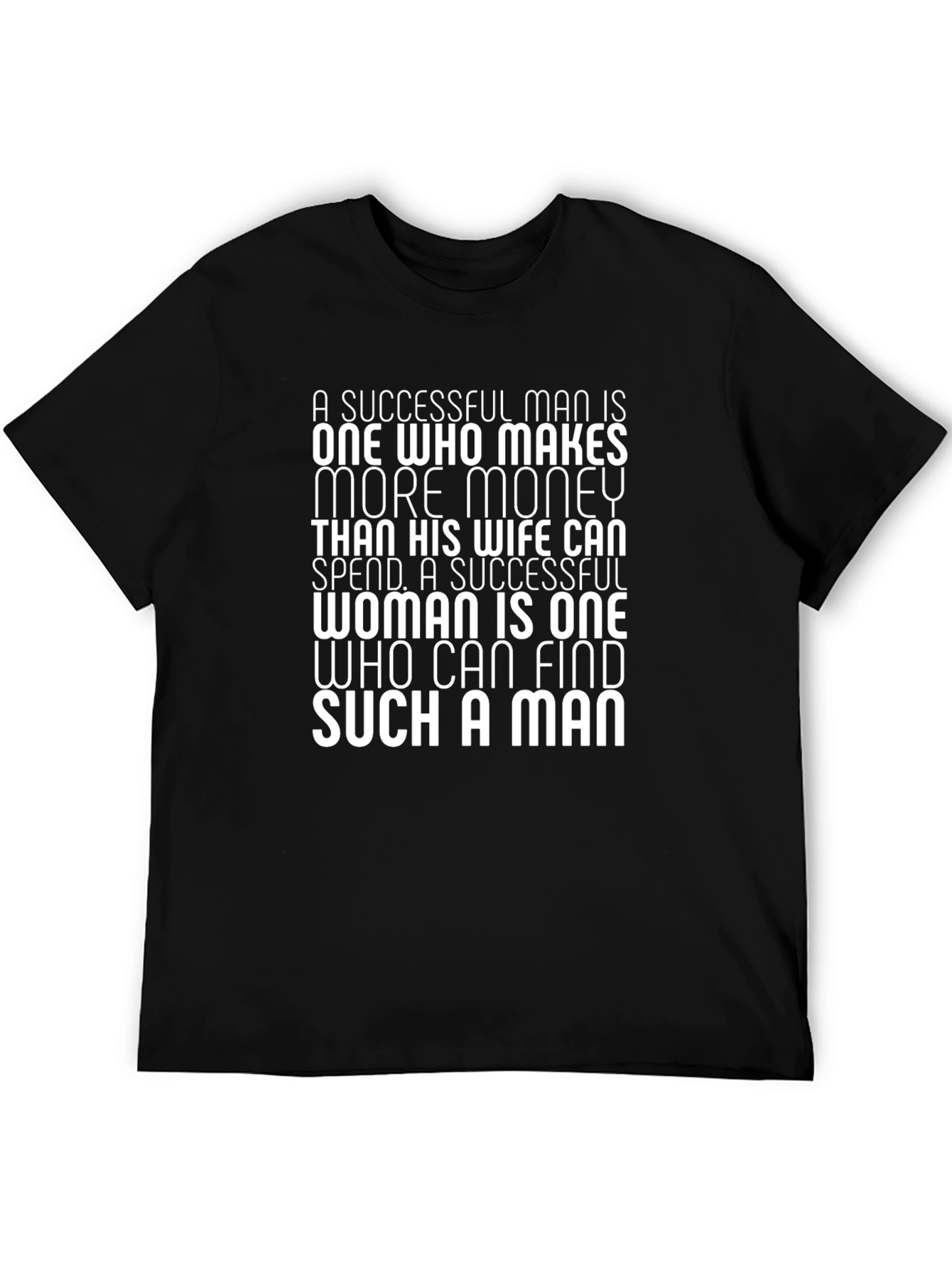 Black Successful Man/Woman Slogan Tee view 5