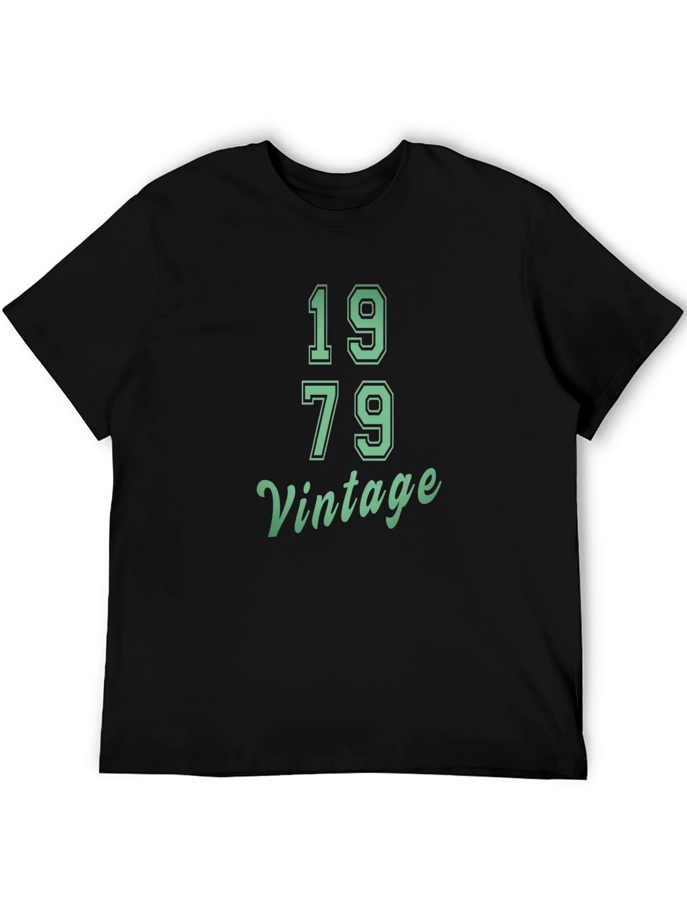 Black Vintage 1979 T-Shirt - Retro Birthday Gift view 5