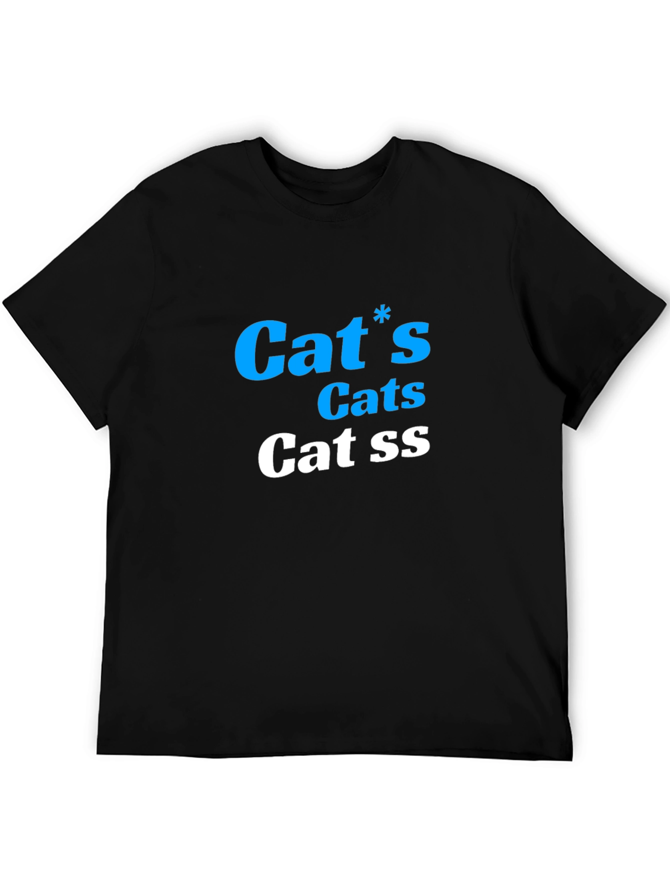 Black Cat's T-Shirt - Funny Graphic Tee view 5
