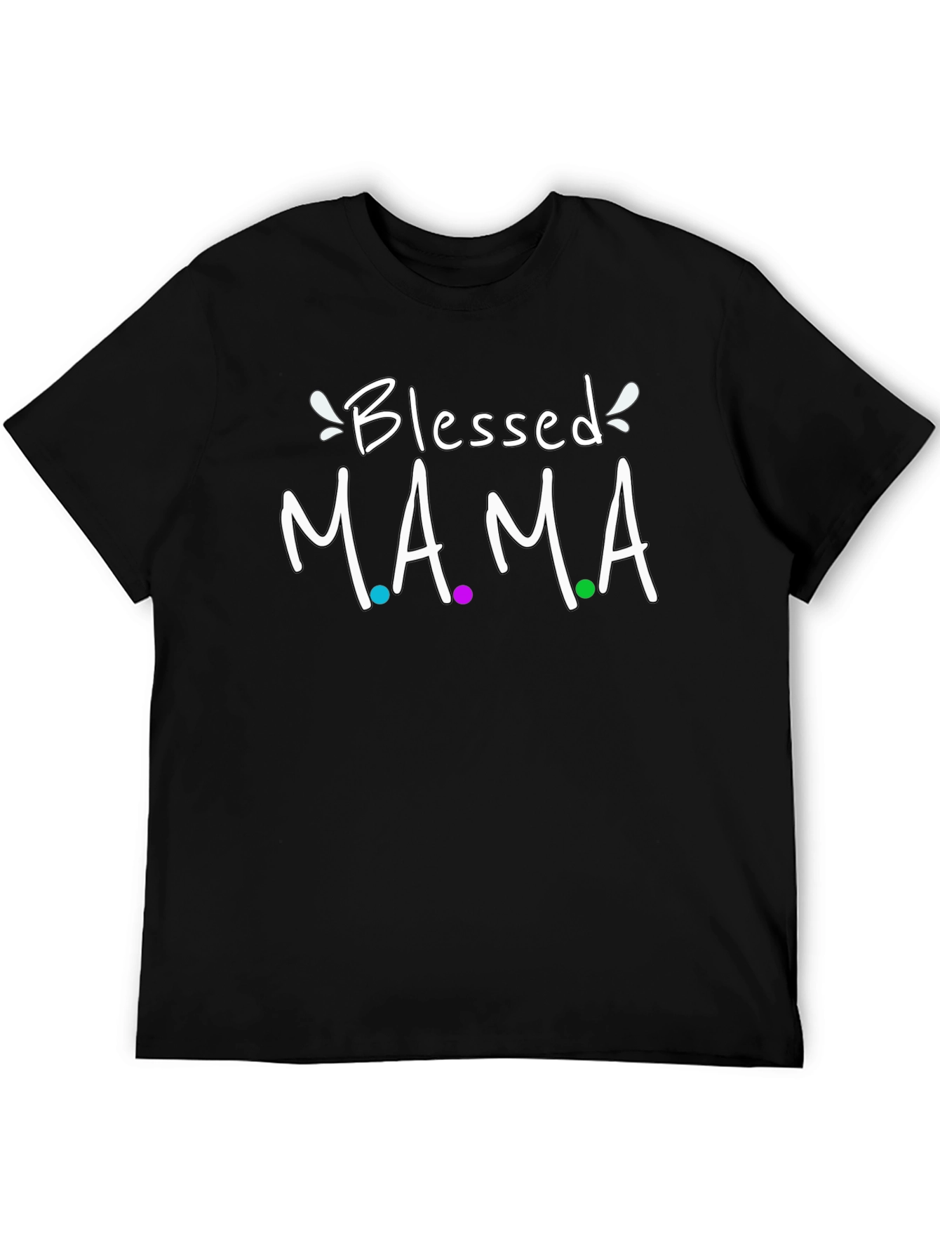 Blessed Mama Graphic Tee - Cute Mom Shirt - 5