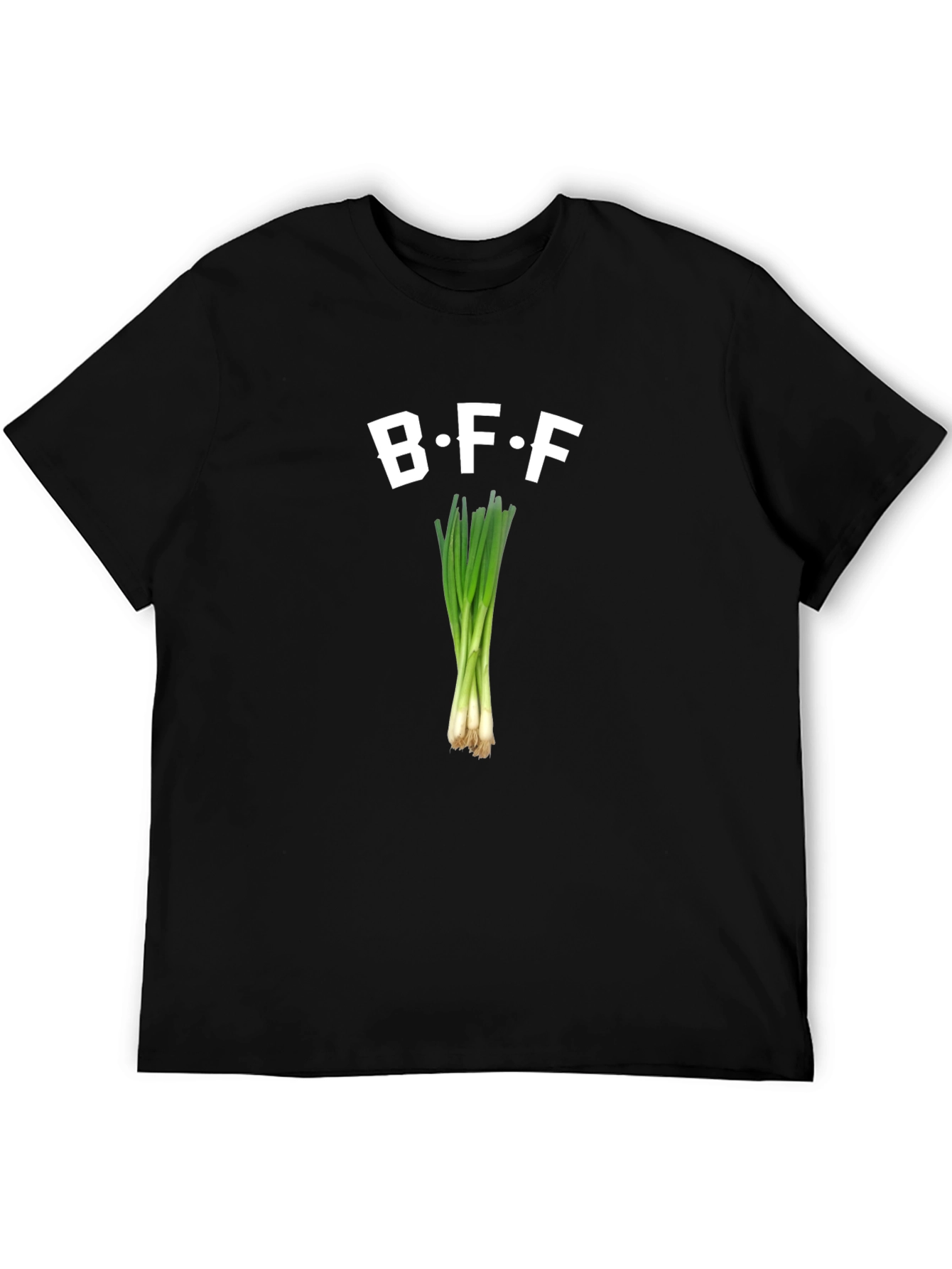 Black BFF Green Onion Graphic T-Shirt view 5