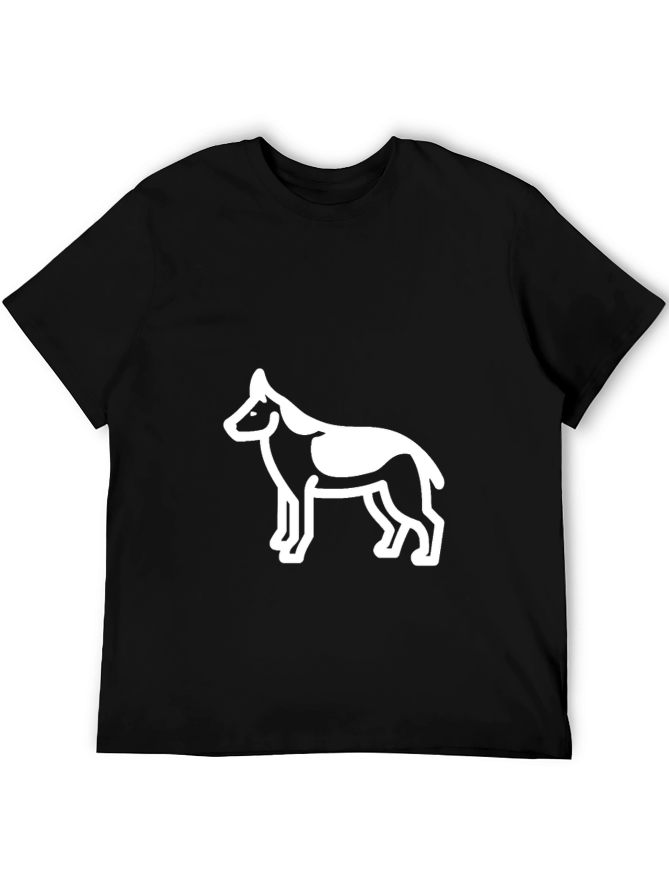 Black Dog Graphic Black T-Shirt view 5