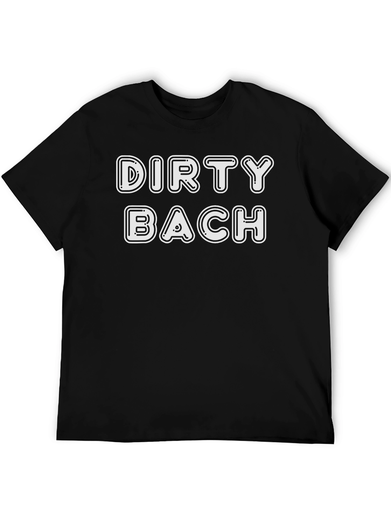 Black Dirty Bach T-Shirt - Party Bachelor Tee view 5