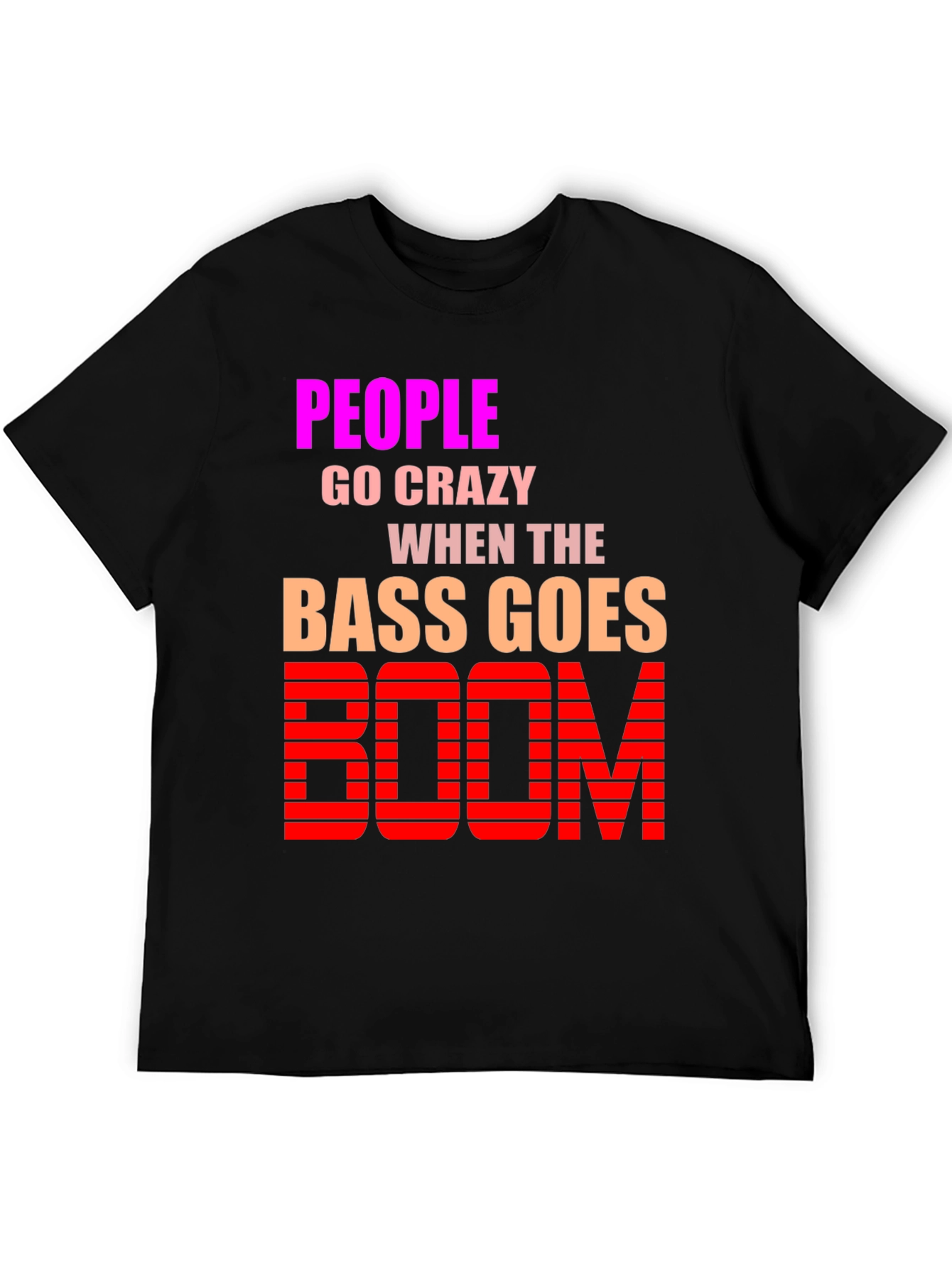 Black Bass Goes Boom Graphic Tee view 5
