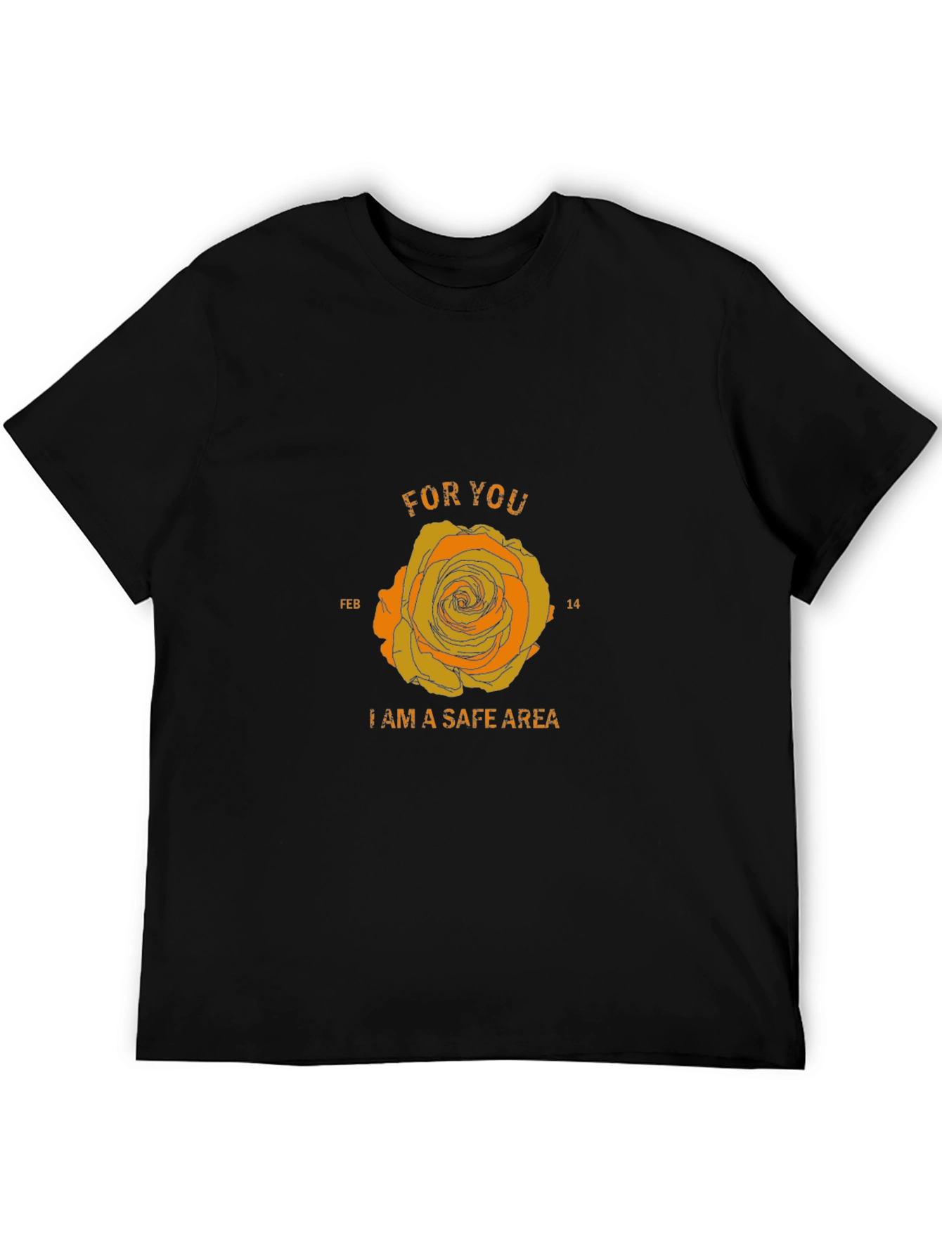 Safe Area Rose Graphic T-Shirt - 5