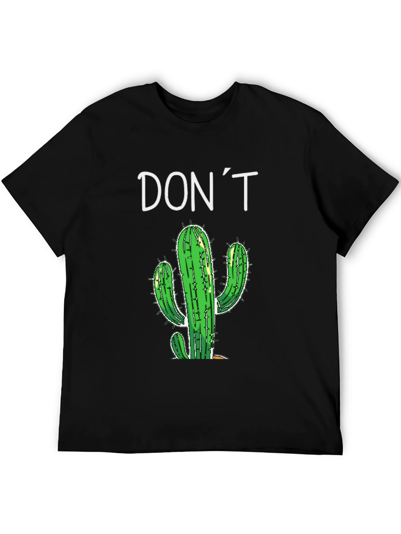 Black Don't Prick Me Cactus Graphic Tee - Unisex view 5