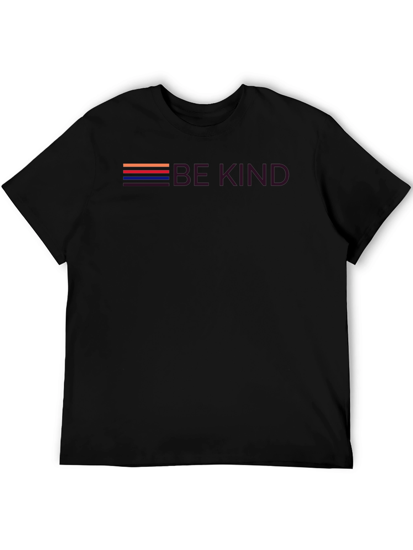 Black Be Kind Graphic Tee - Stylish Comfort view 5