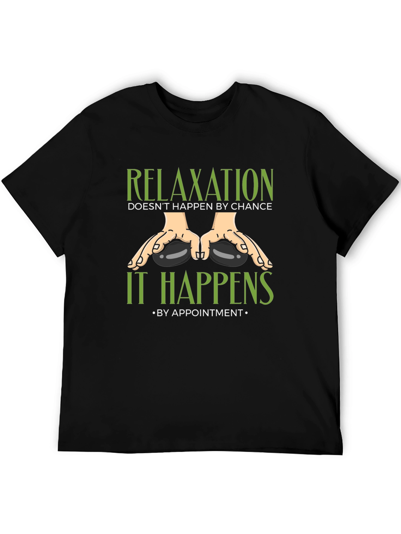 Relaxation Happens Tee - Massage Therapy Shirt - 5