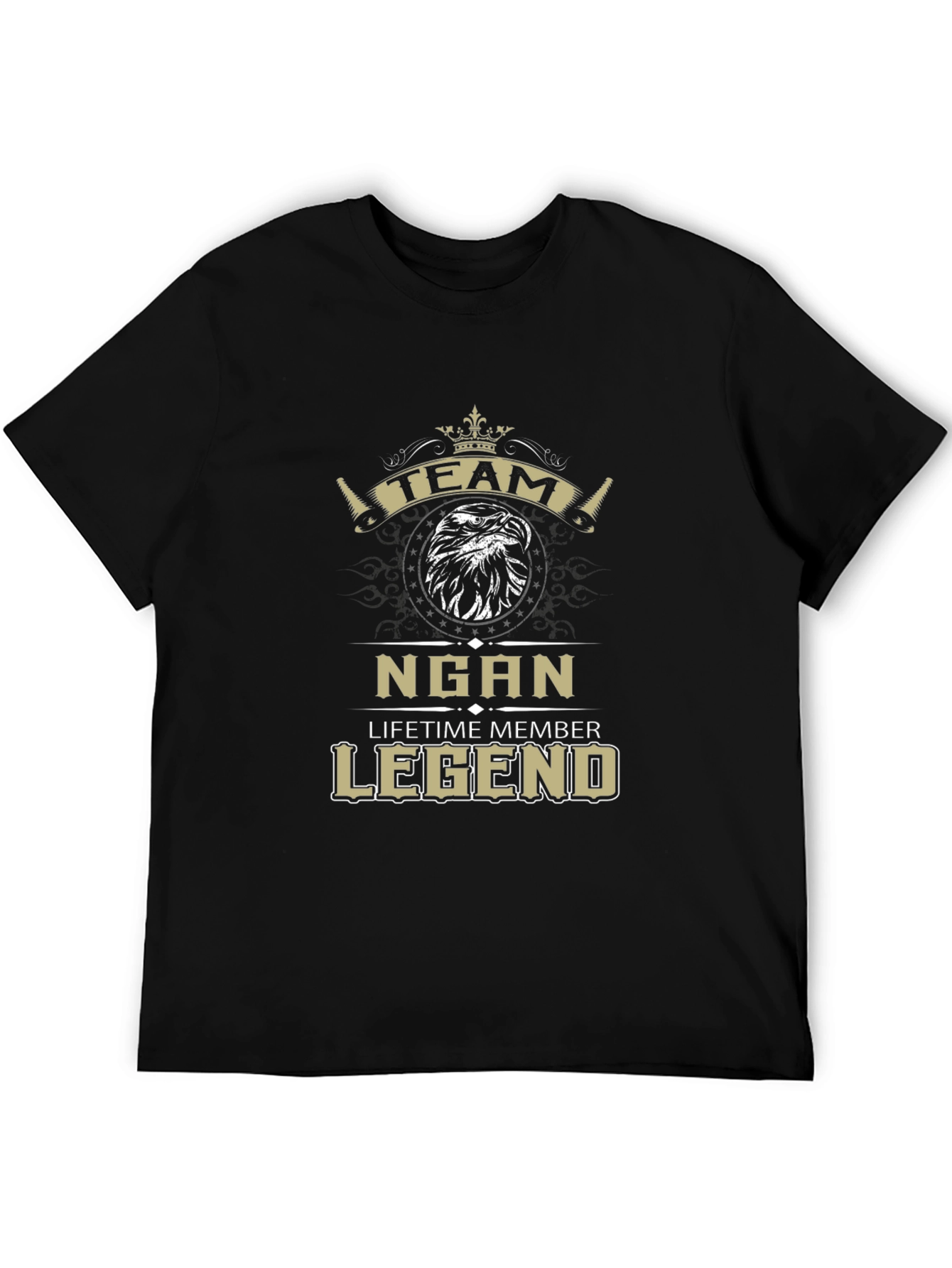 Black Team Ngan Legend T-Shirt view 5