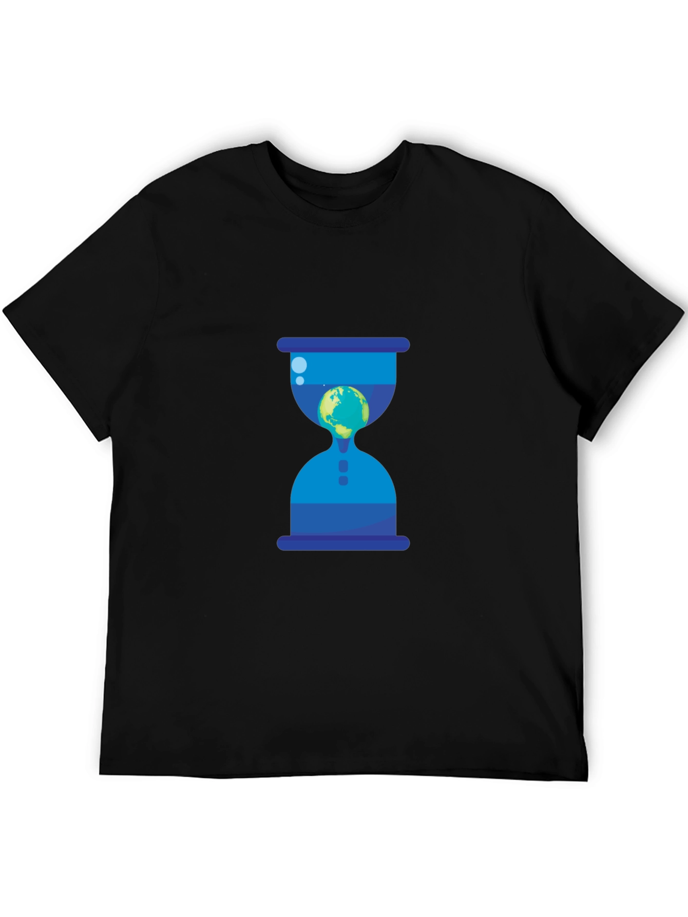 Black Earth Hourglass Graphic Tee - Save the Planet view 5