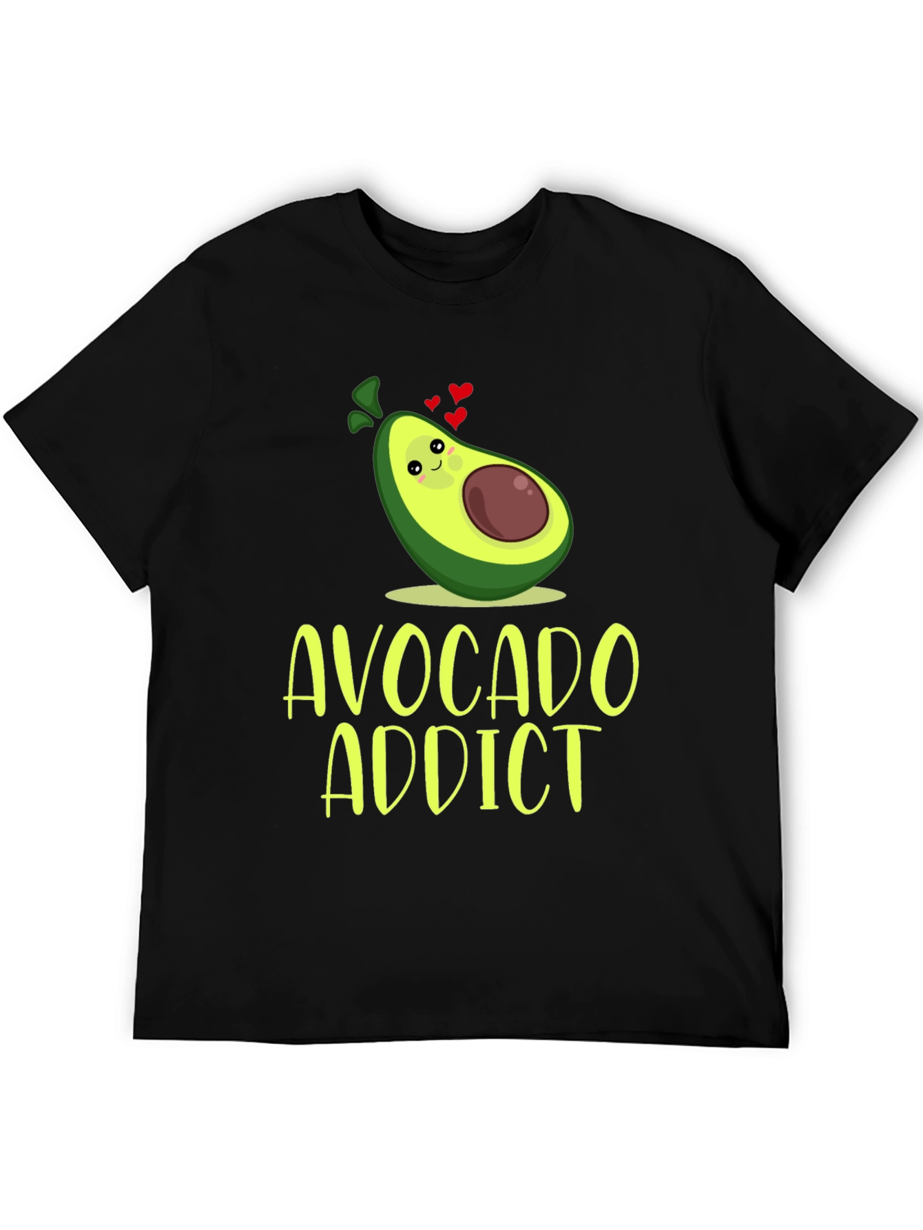 Black Avocado Addict Graphic Tee - Cute & Comfy view 5
