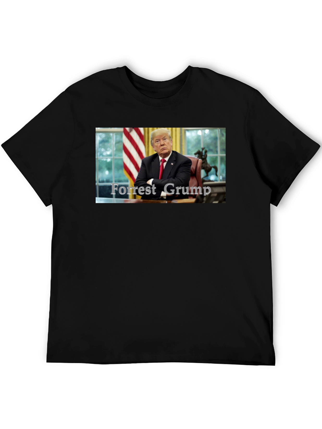 Black Forrest Grump T-Shirt - Political Humor Tee view 5
