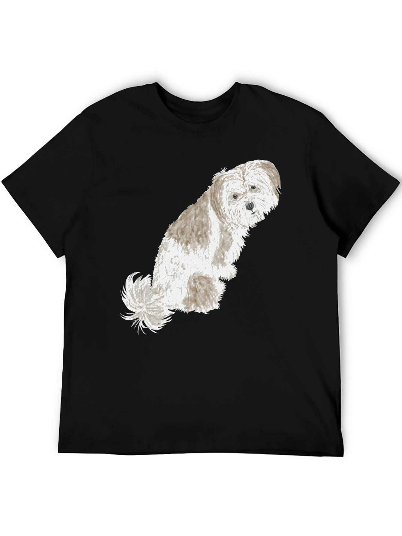 Black Dog Graphic T-Shirt - Black view 5
