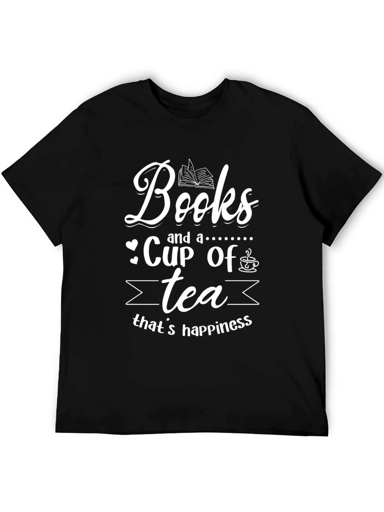 Black Books & Tea Graphic T-Shirt view 5