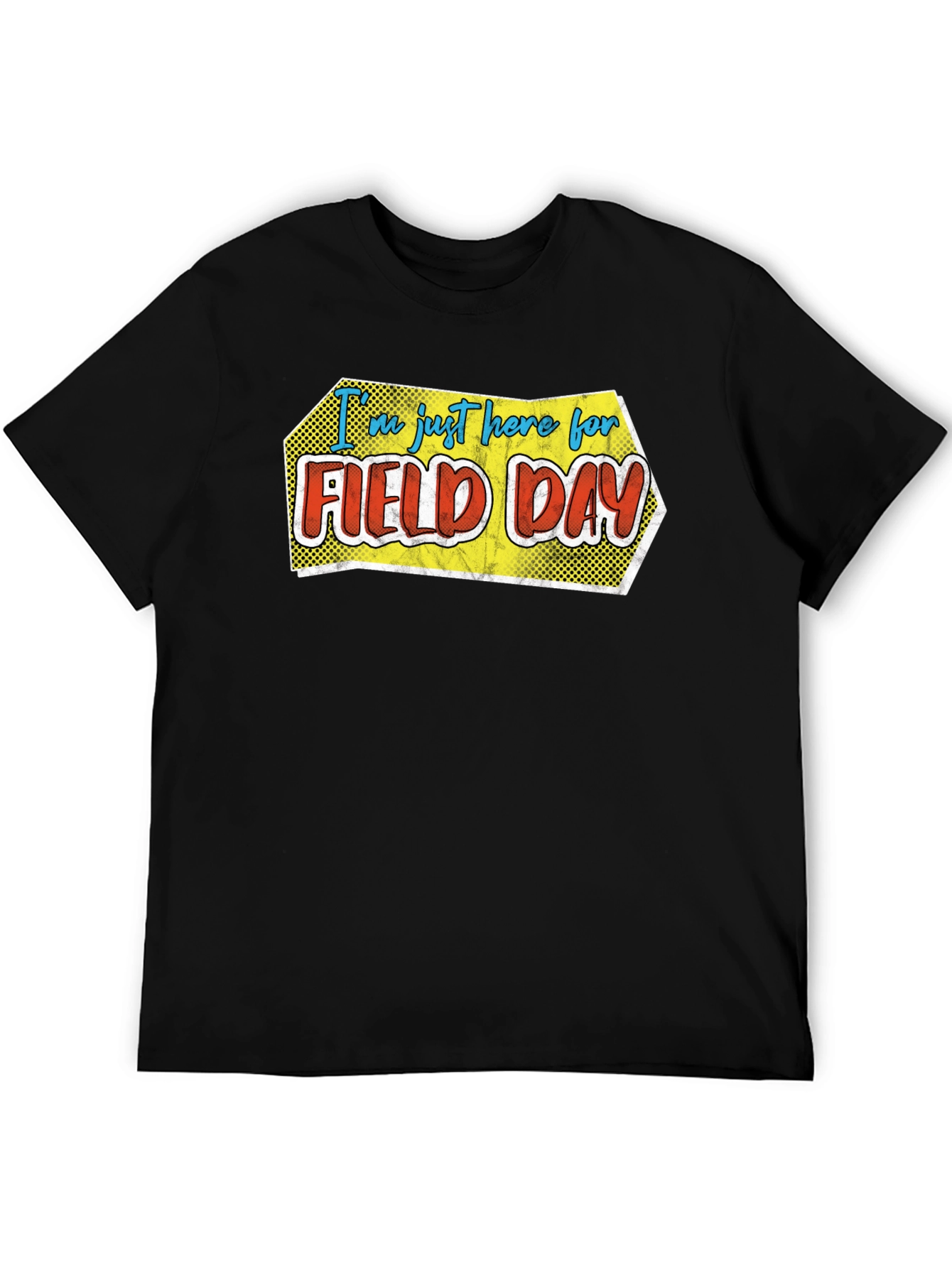 Black Field Day T-Shirt - Fun Event Tee view 5