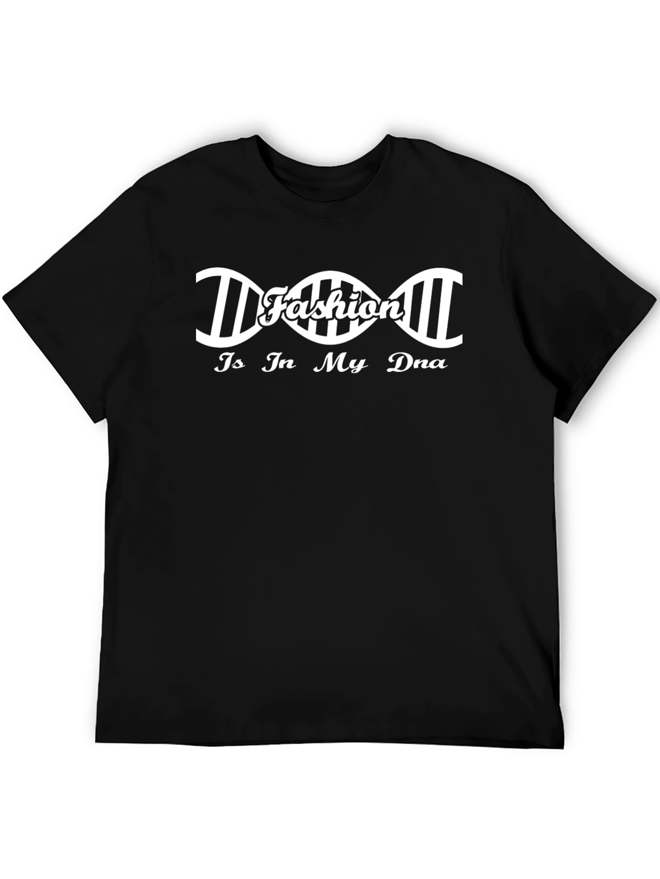 Black Fashion DNA T-Shirt view 5