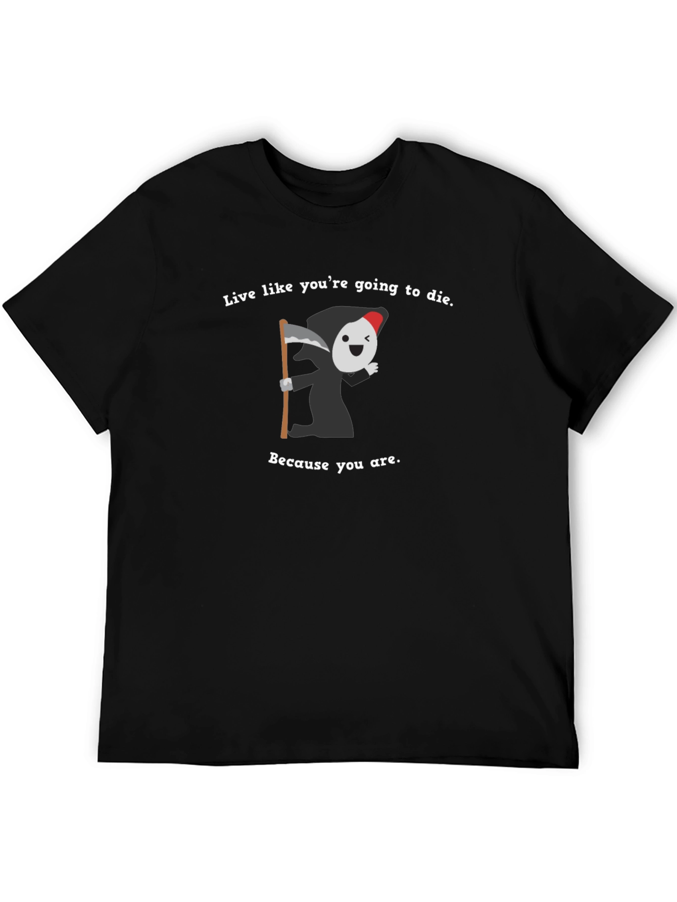 Black Live Like You're Going To Die T-Shirt view 5