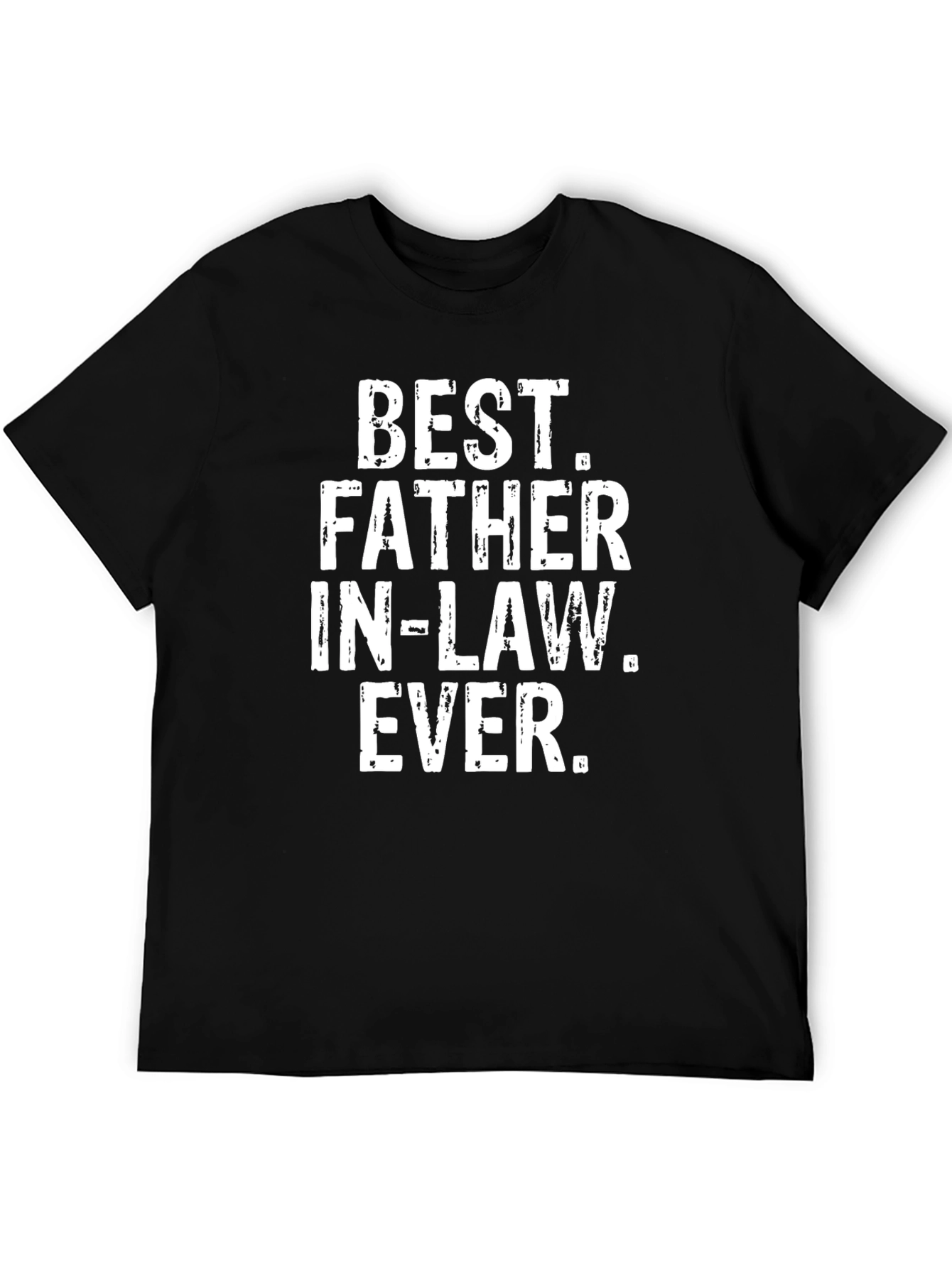 Black Best Father-In-Law Ever T-Shirt view 5