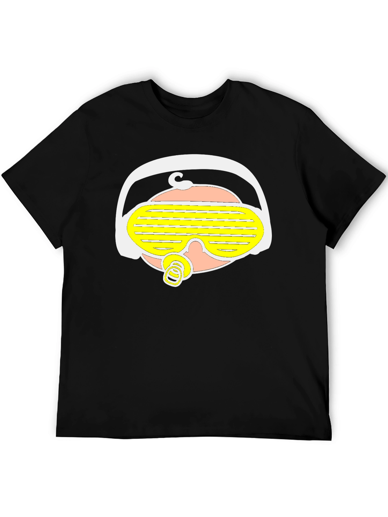 Black DJ Baby Graphic Tee - Cool Kid Style view 5