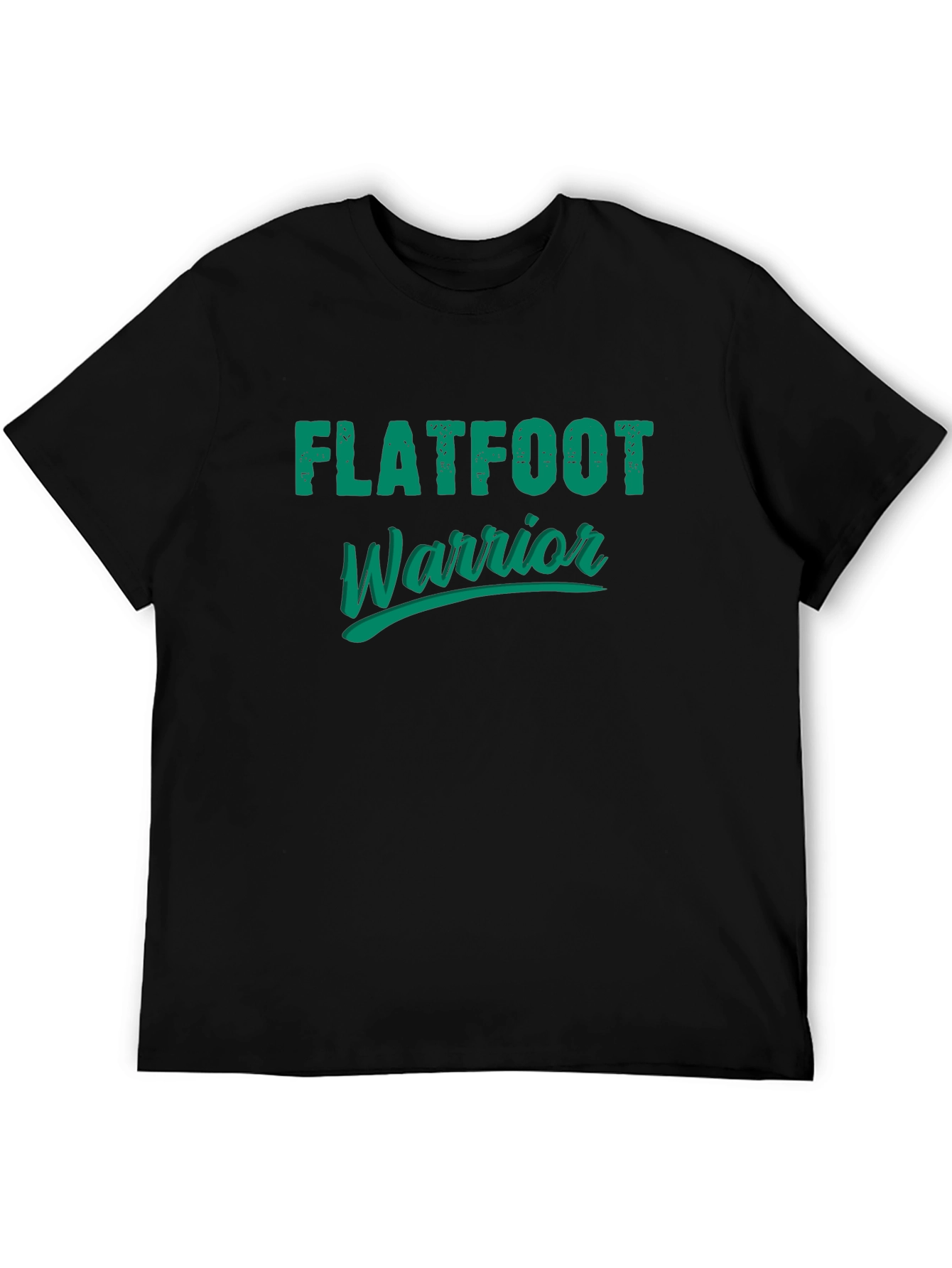 Black Flatfoot Warrior Graphic T-Shirt - Black view 5