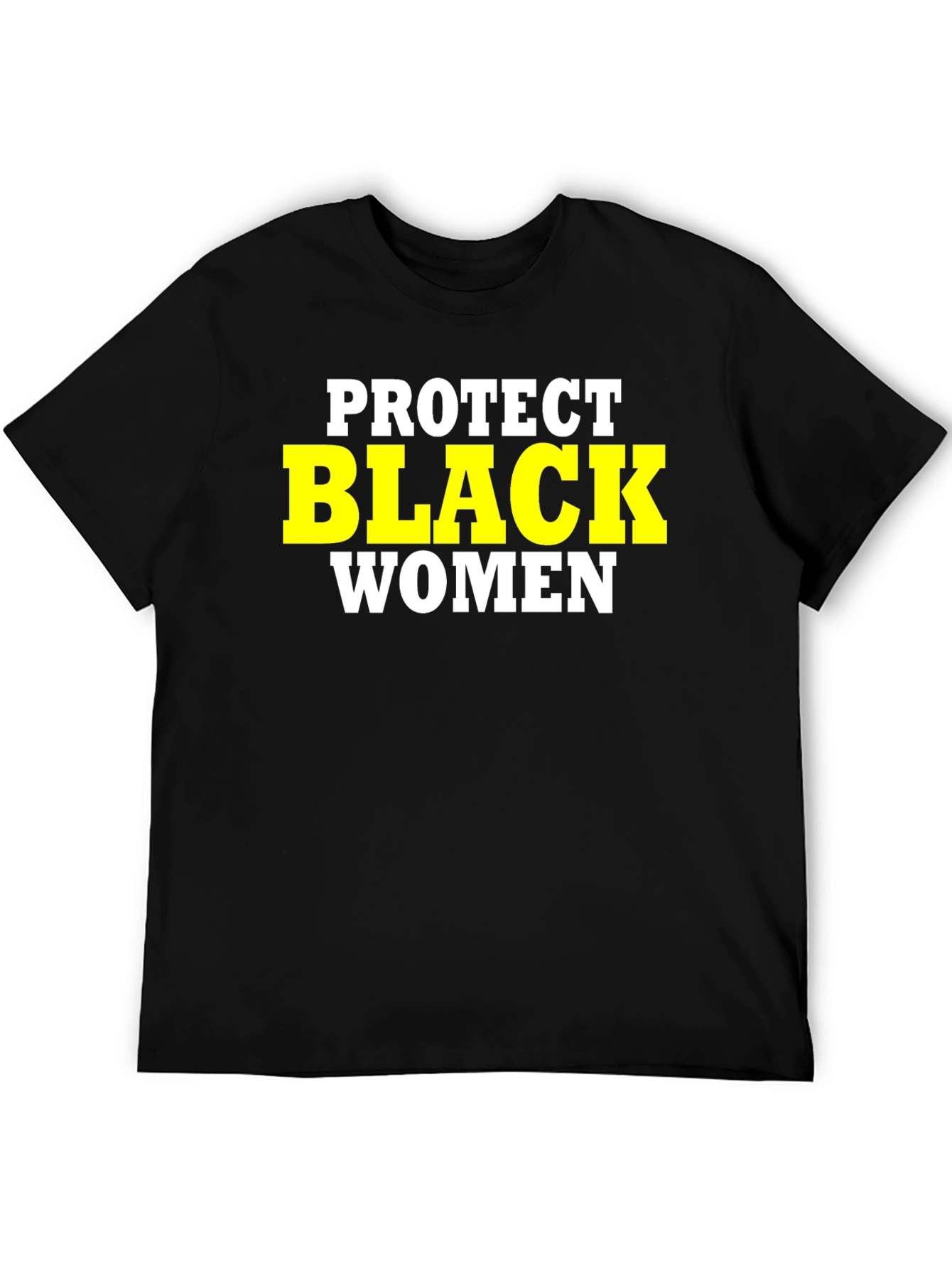 Black Protect Black Women Graphic Tee - Black view 5