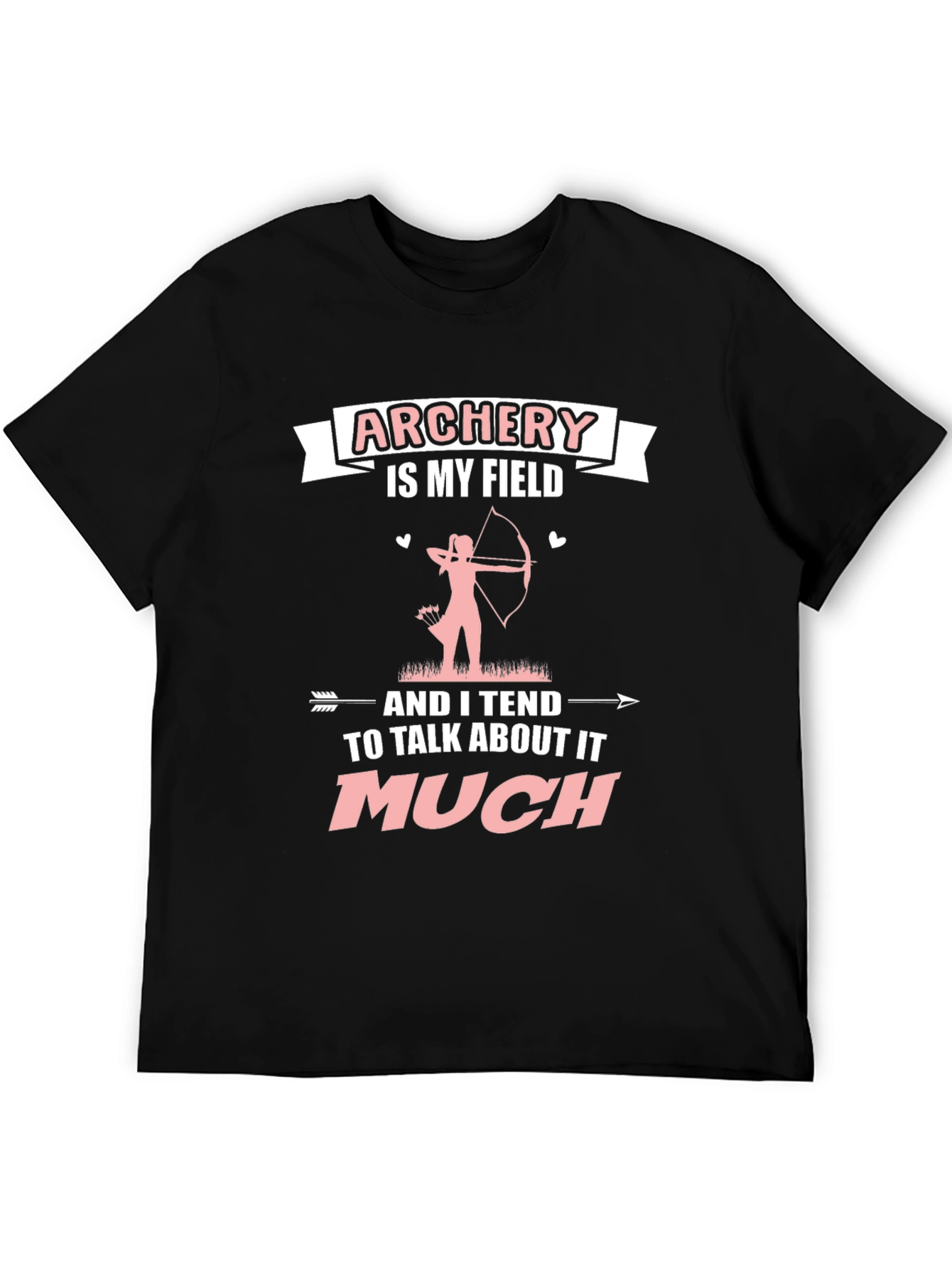 Black Archery Is My Field T-Shirt view 5