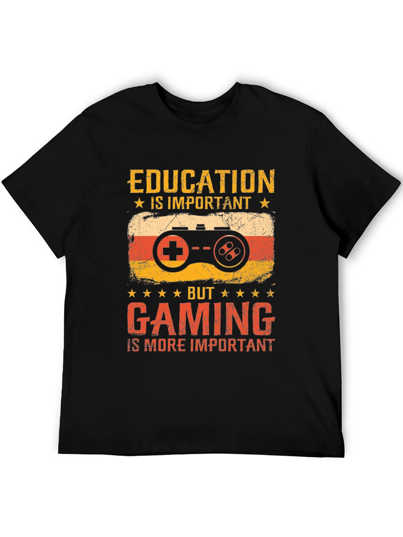 Gamer Education T-Shirt: Important But Gaming is More! - 5
