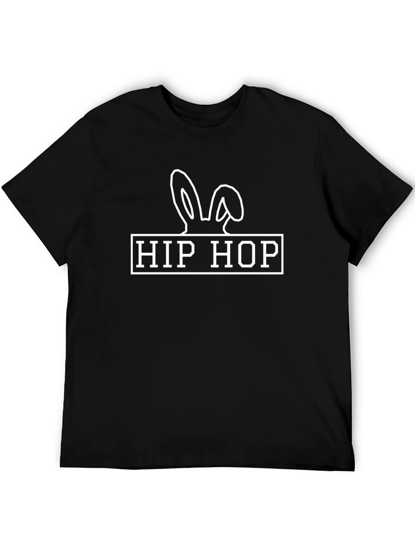 Hip Hop Bunny Tee - Black T-Shirt - 5