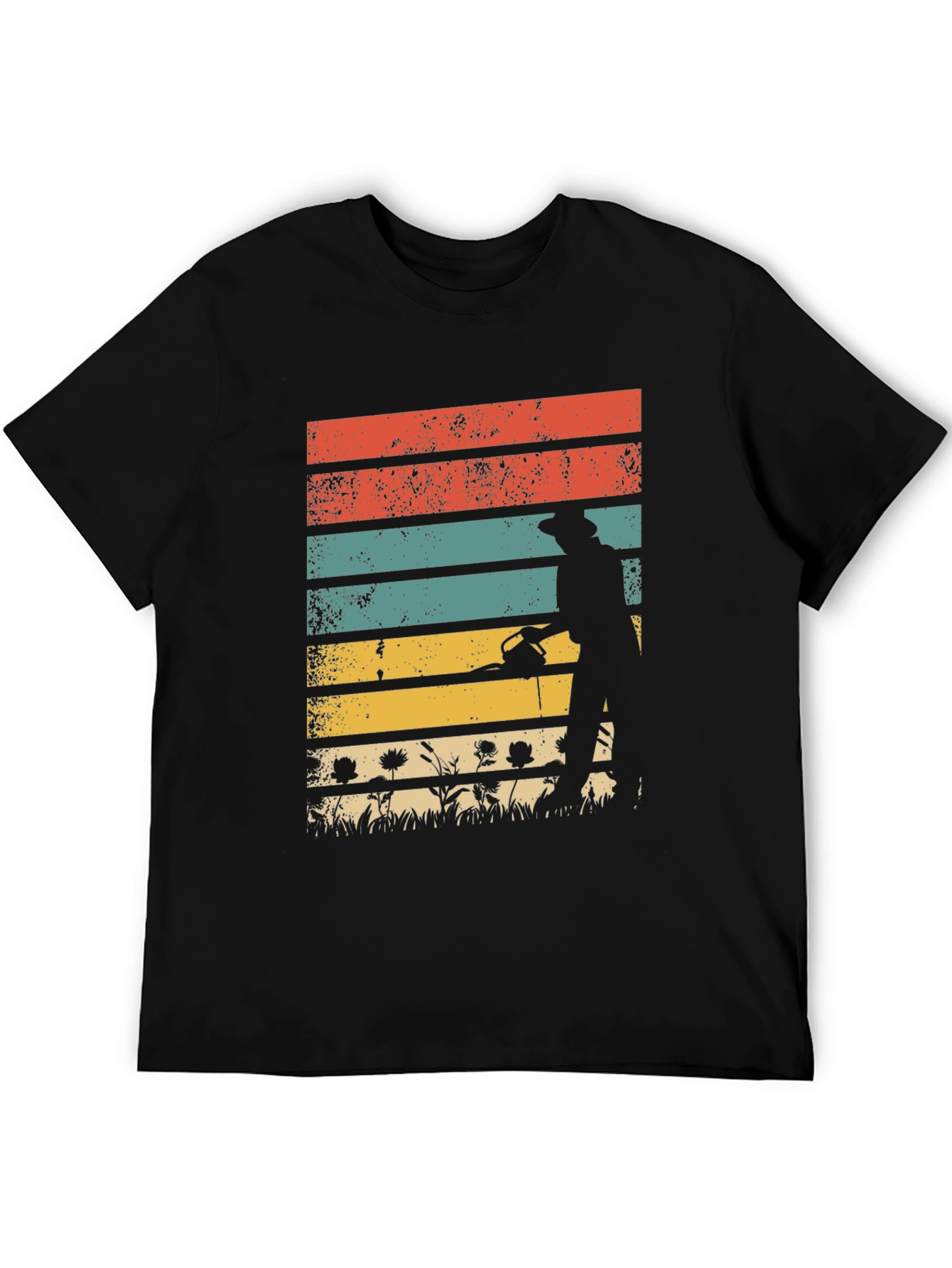 Gardener Sunset Graphic Tee - Retro Style - 5