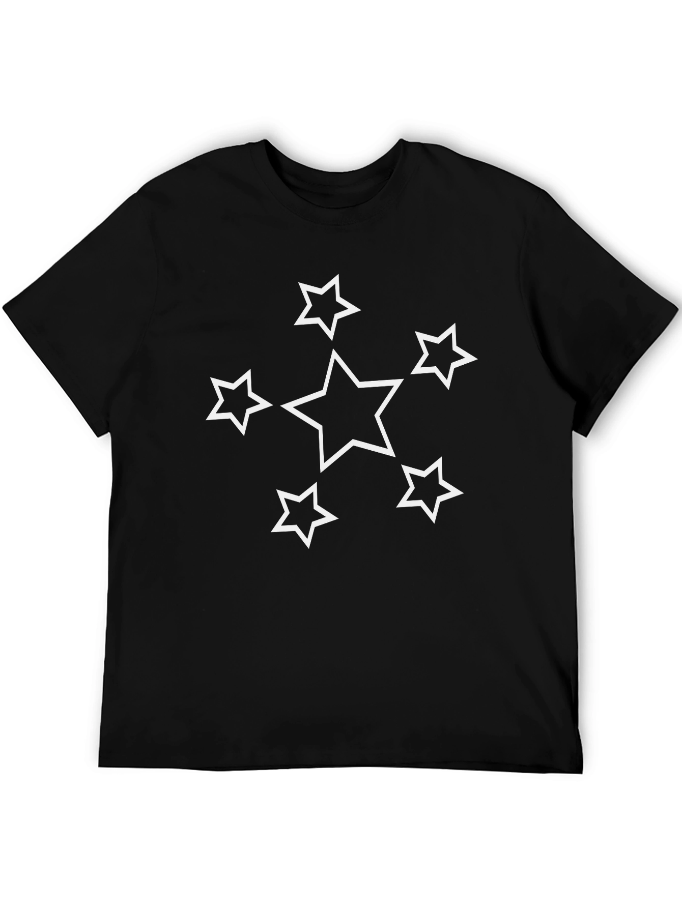 Black Star Graphic T-Shirt - Stylish Casual Wear view 5