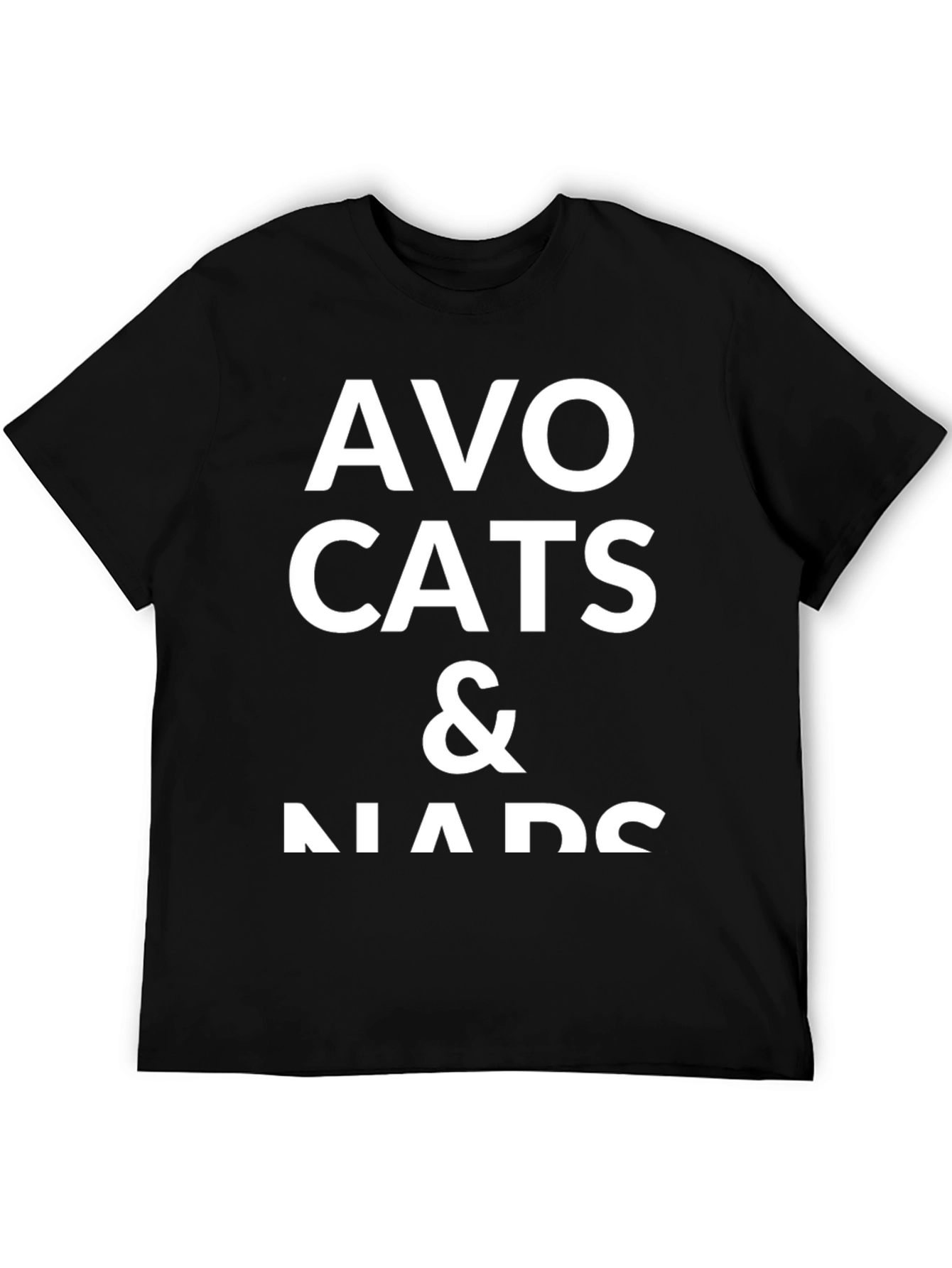 Black Avo Cats & Naps Graphic Tee view 5