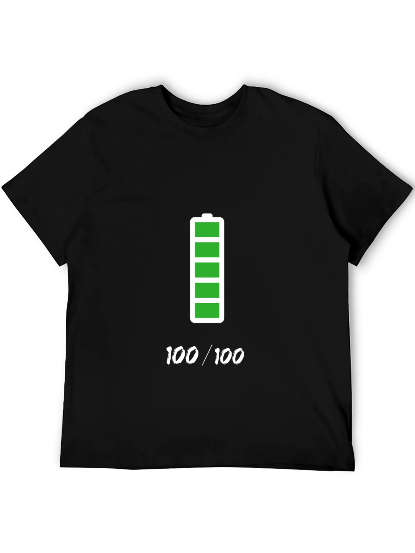 100% Charged T-Shirt - Full Battery Power - 5