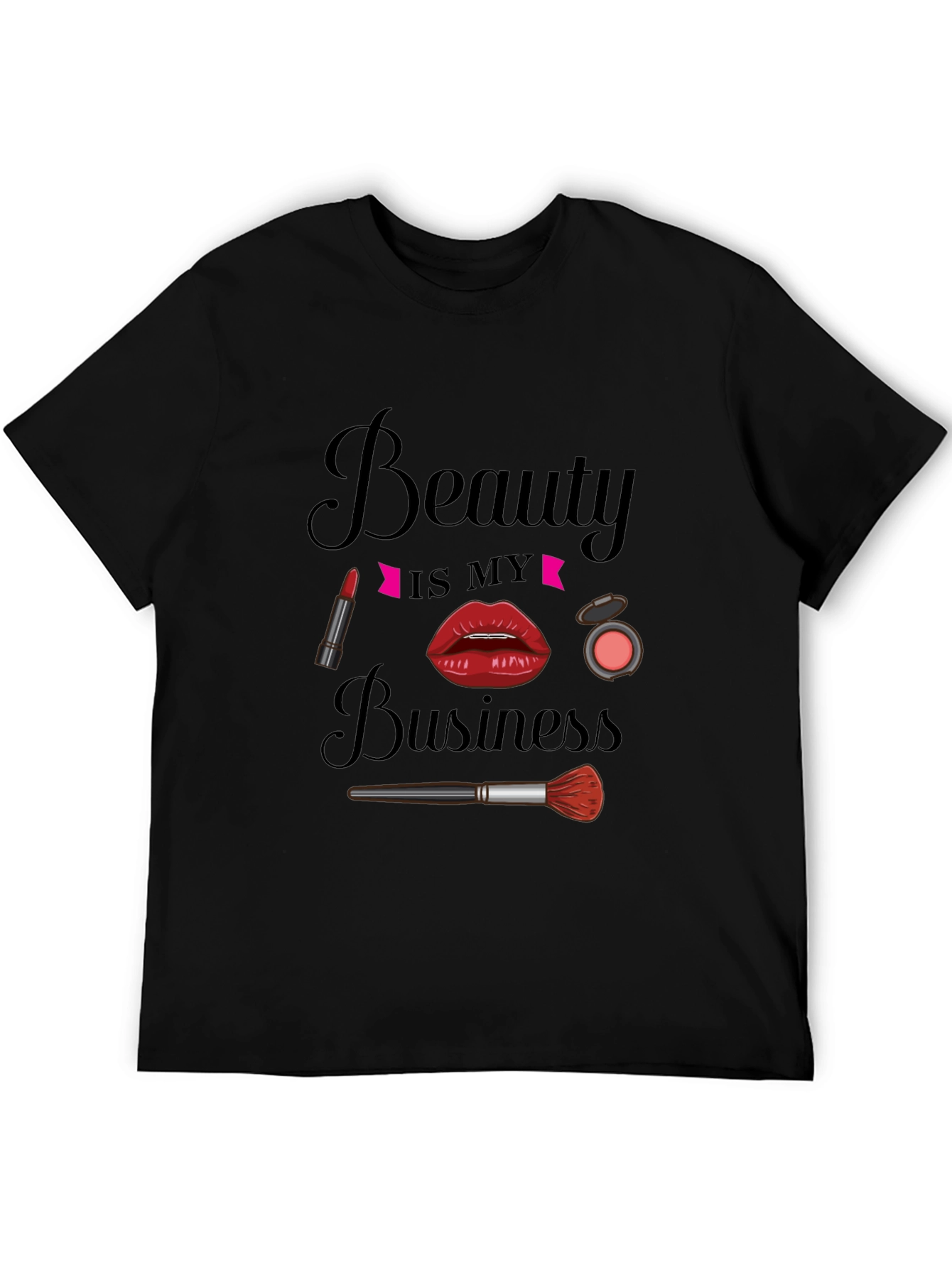 Black Beauty Is My Business Black T-Shirt view 5