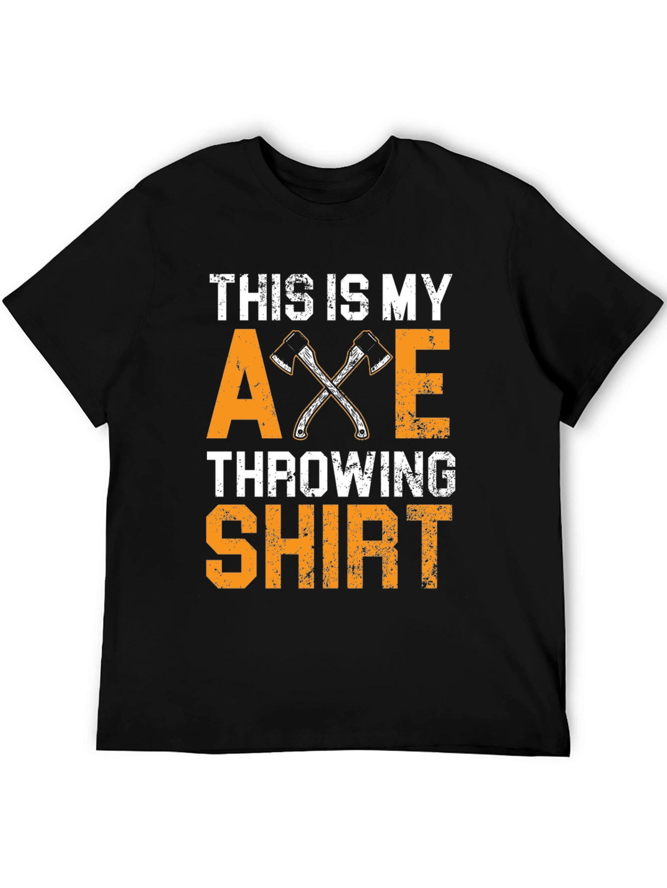 Black Axe Throwing T-Shirt: This Is My Shirt view 5