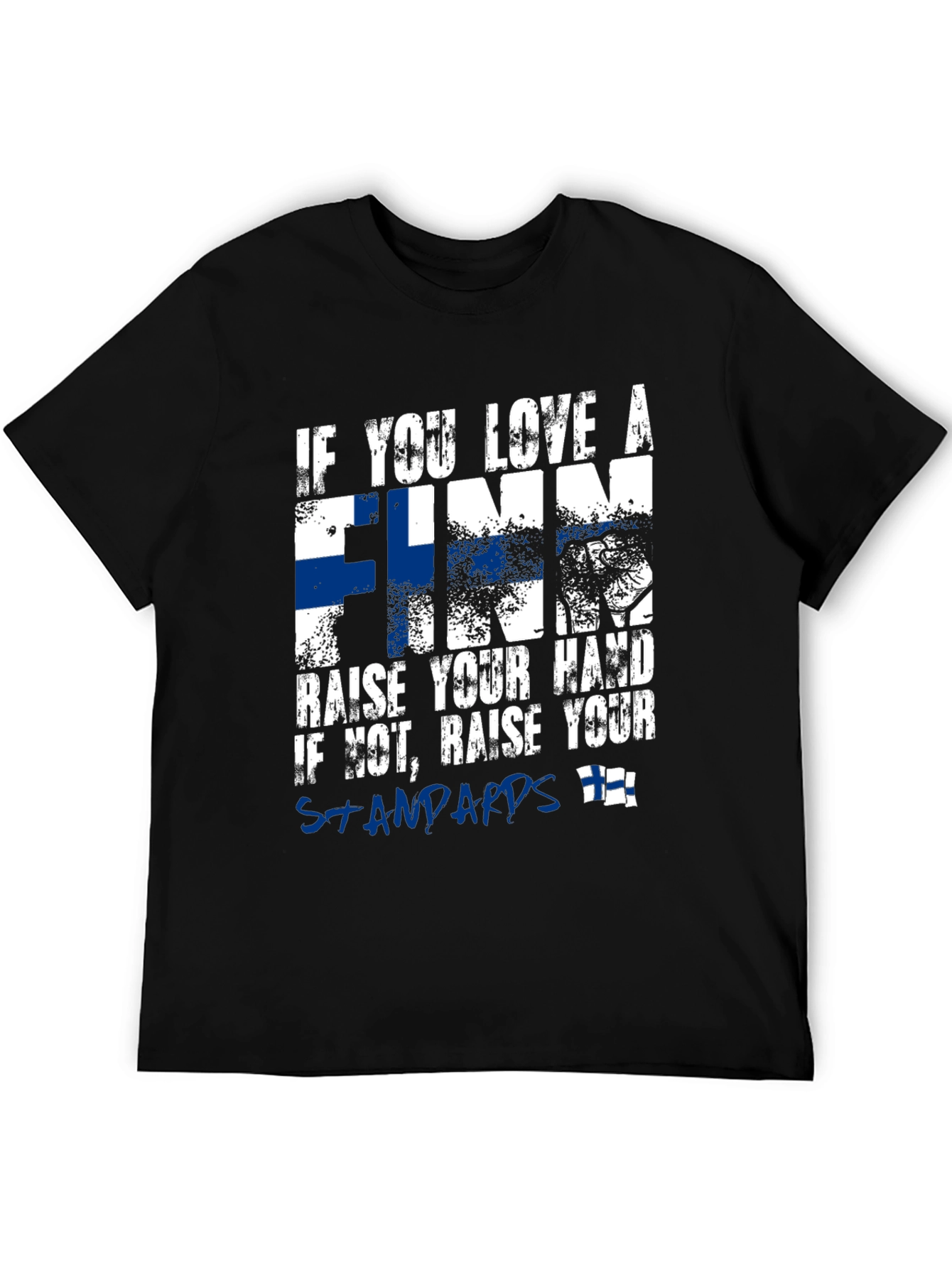 Black If You Love A Finn T-Shirt view 5