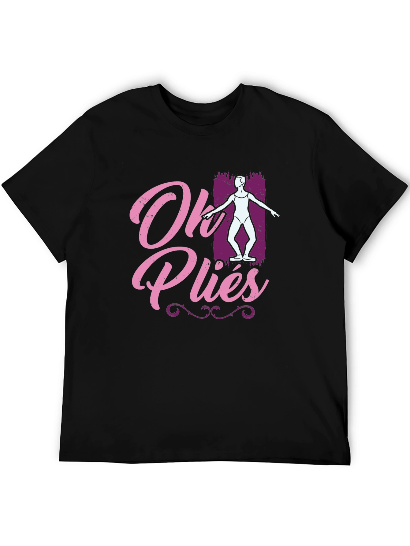 Black Oh Pliés Ballet T-Shirt - Dance Apparel view 5