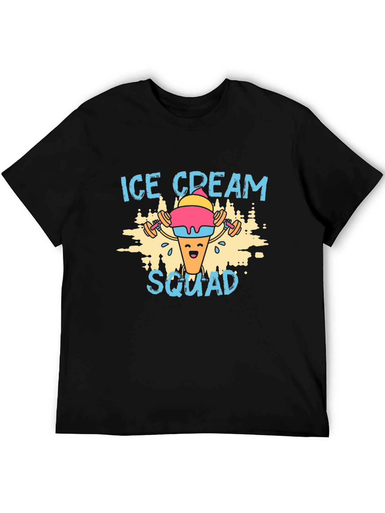 Ice Cream Squad Graphic T-Shirt - Gym Humor - 5