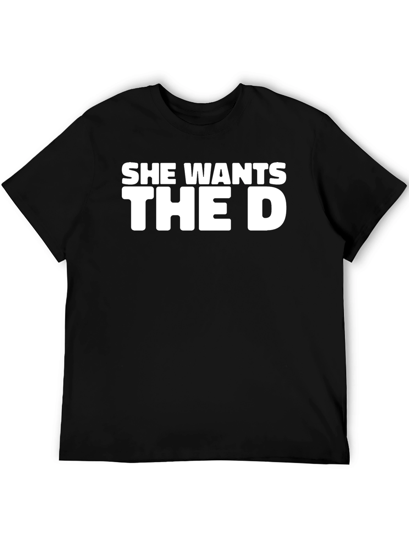 Black She Wants The D Graphic Novelty T-Shirt view 5