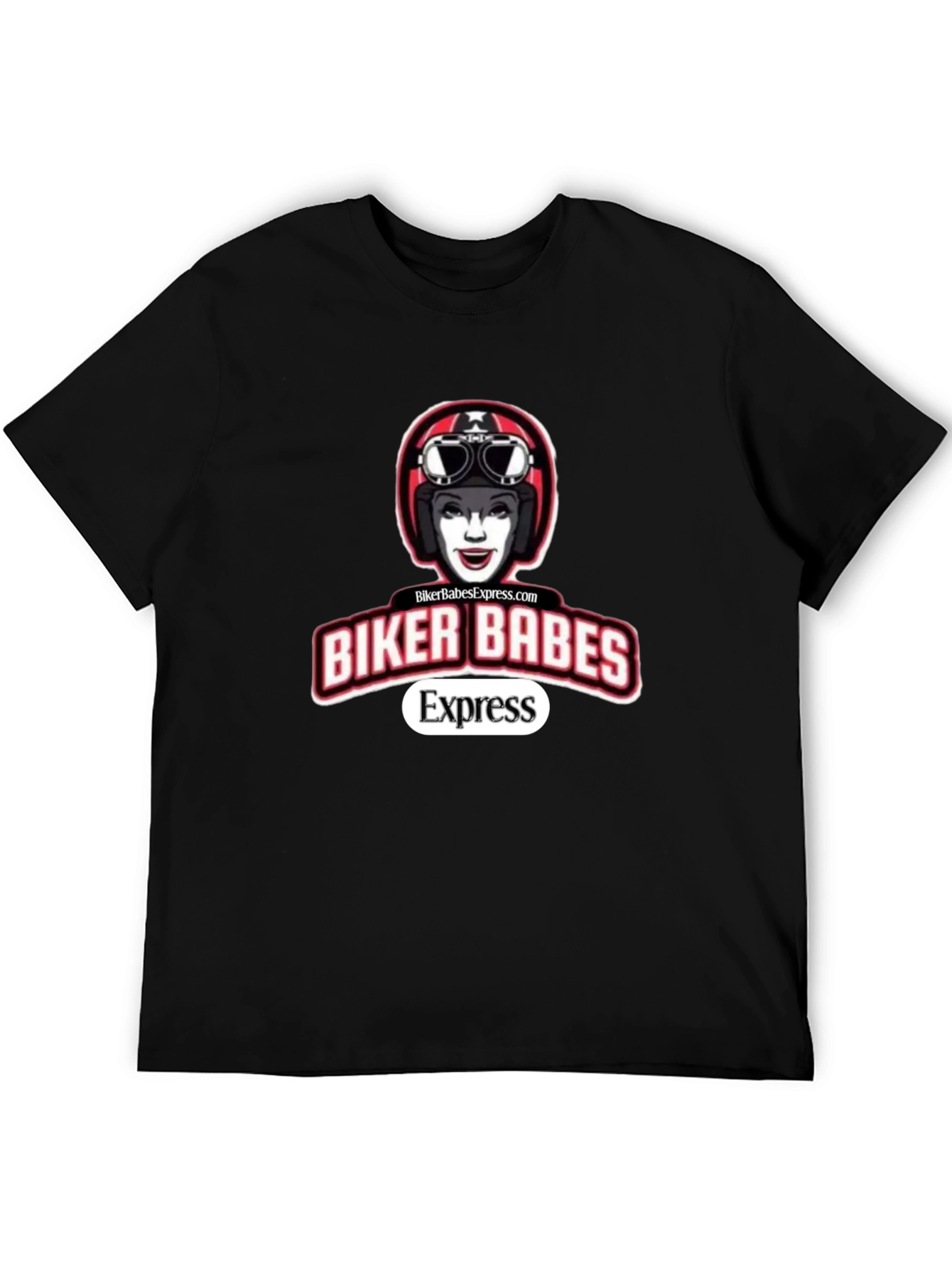 Black Biker Babes Express Black T-Shirt view 5
